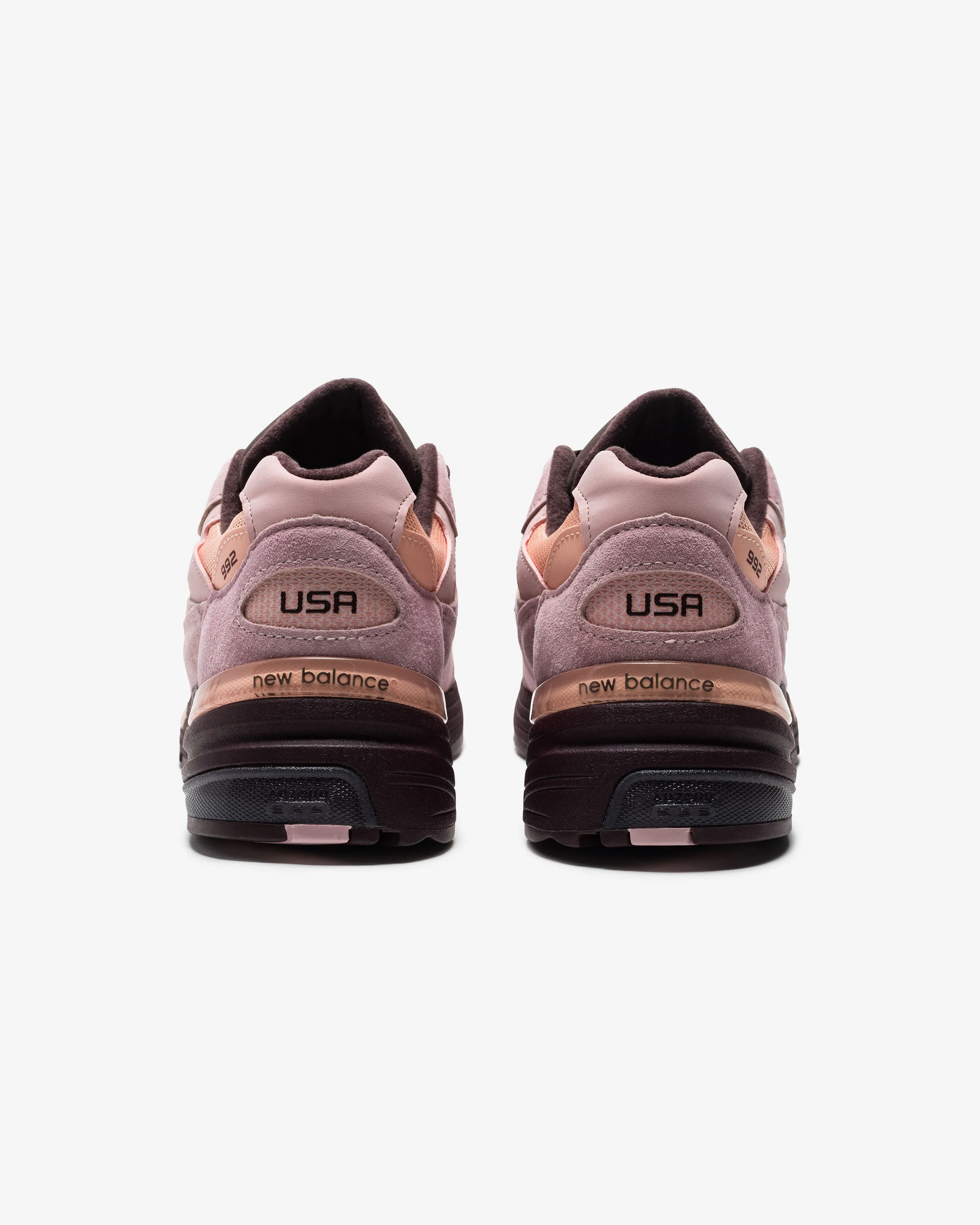NEW BALANCE 992 'MADE IN USA' - PINK CHALK - Image 3