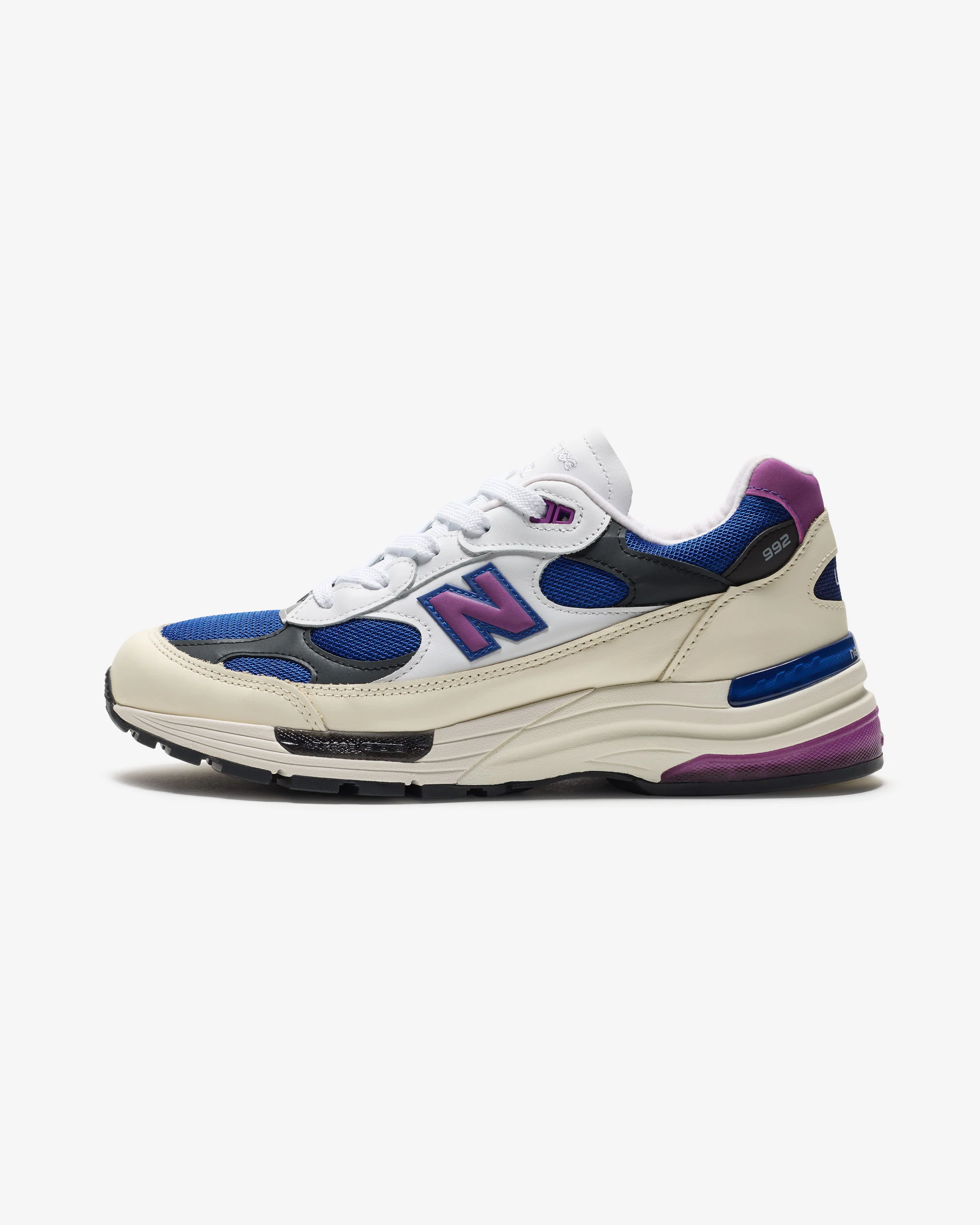 NEW BALANCE 992 'MADE IN USA' - WHITE/ TEAM ROYAL - Image 2