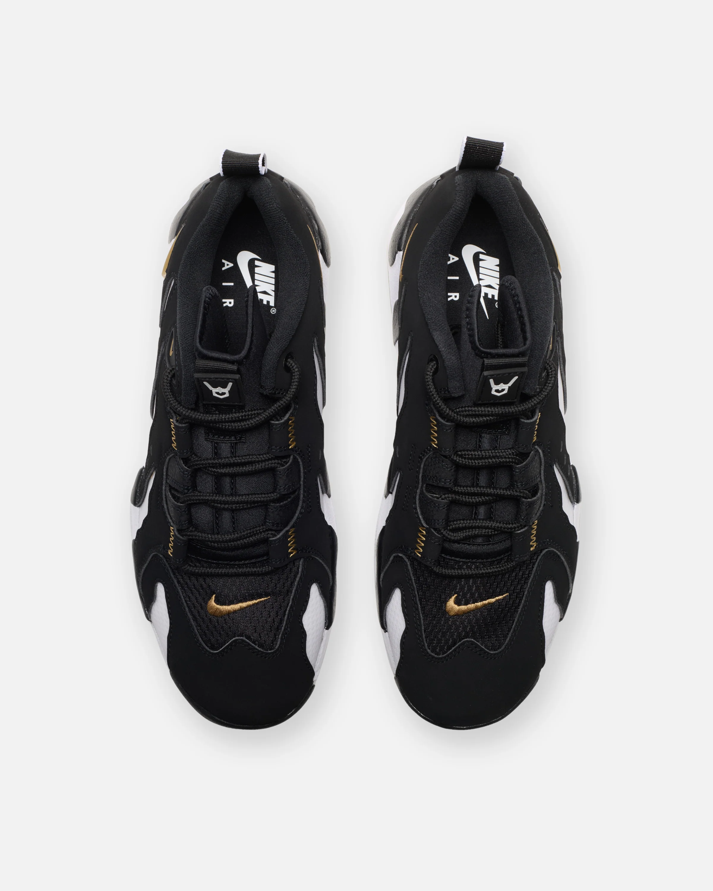 NIKE AIR DT MAX '96 LOW - BLACK/ METALLIC GOLD/ WHITE - Image 4