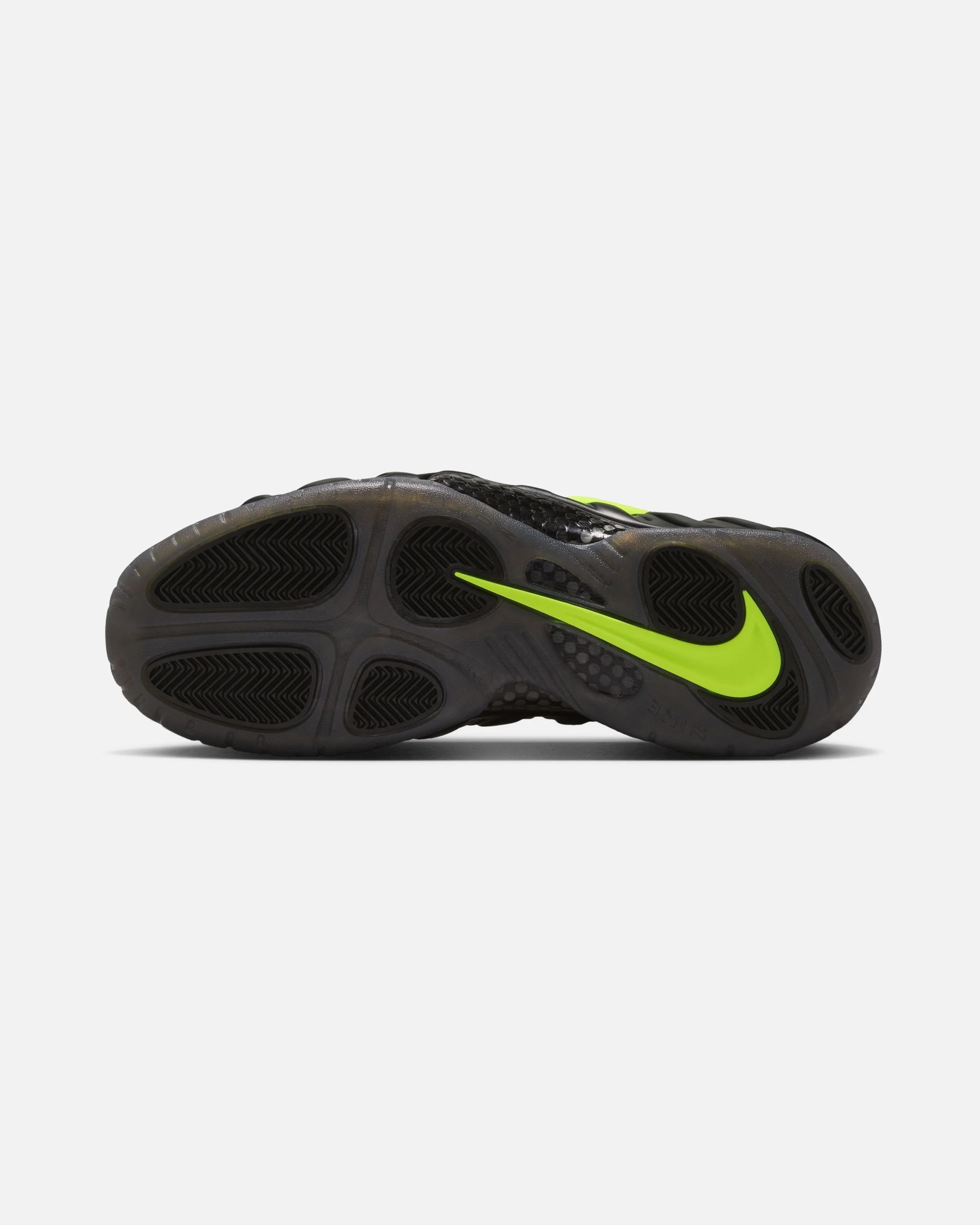 NIKE AIR FOAMPOSITE PRO - BLACK/ VOLTAGE YELLOW - Image 5