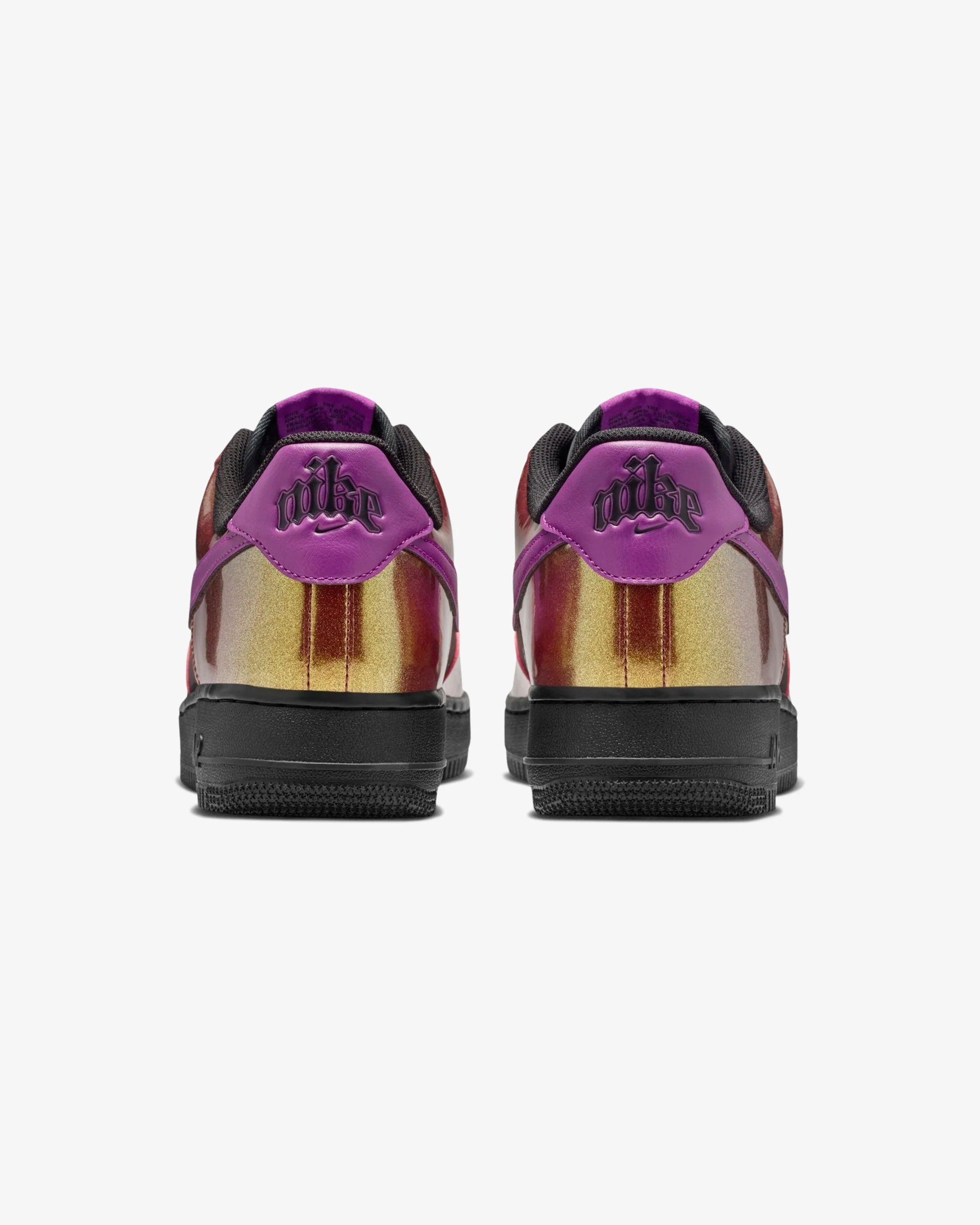 NIKE AIR FORCE 1 '07 LV8 - BLACK/BOLD BERRY - Image 3