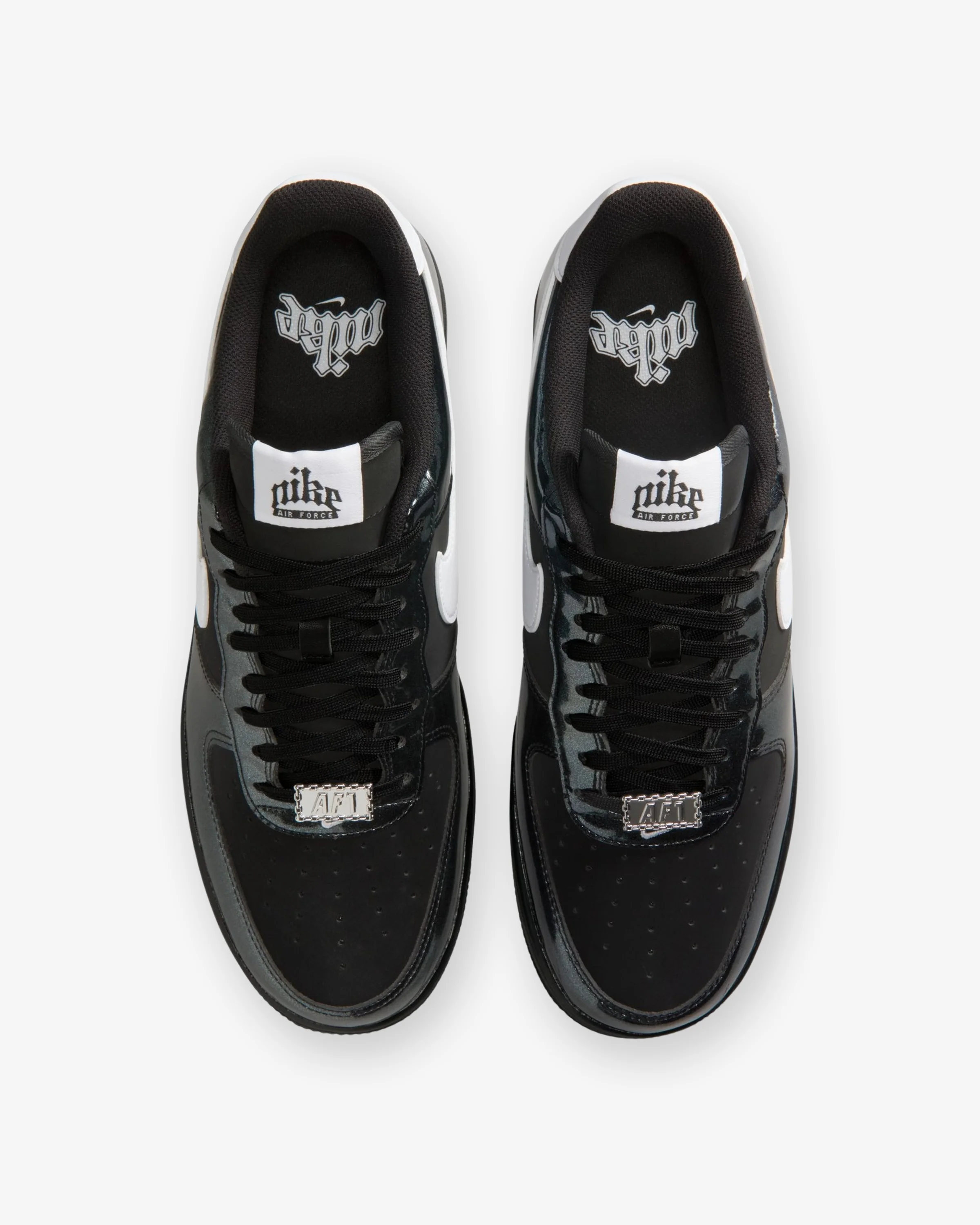 NIKE AIR FORCE 1 '07 LV8 - BLACK/ WHITE - Image 4