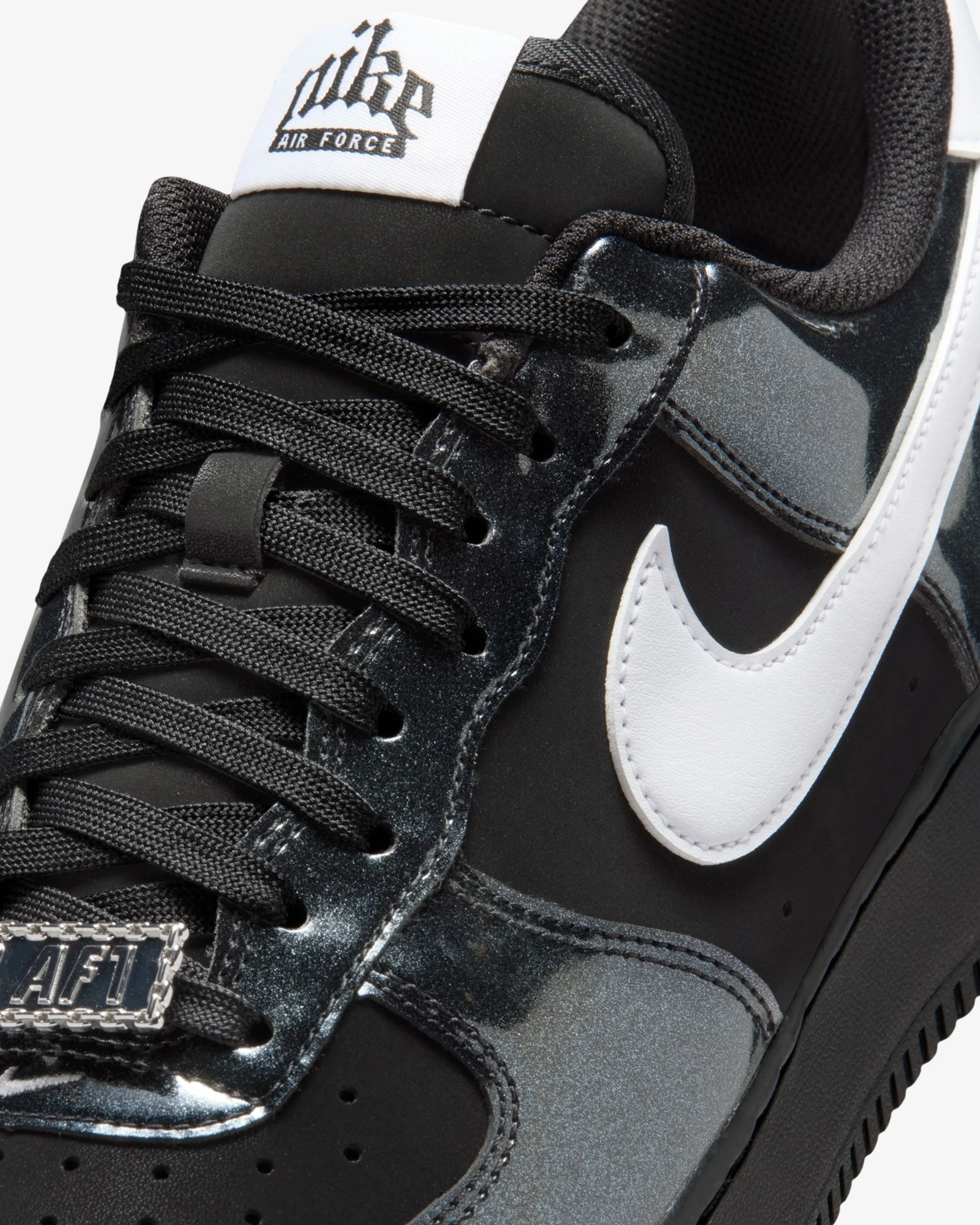 NIKE AIR FORCE 1 '07 LV8 - BLACK/ WHITE - Image 6