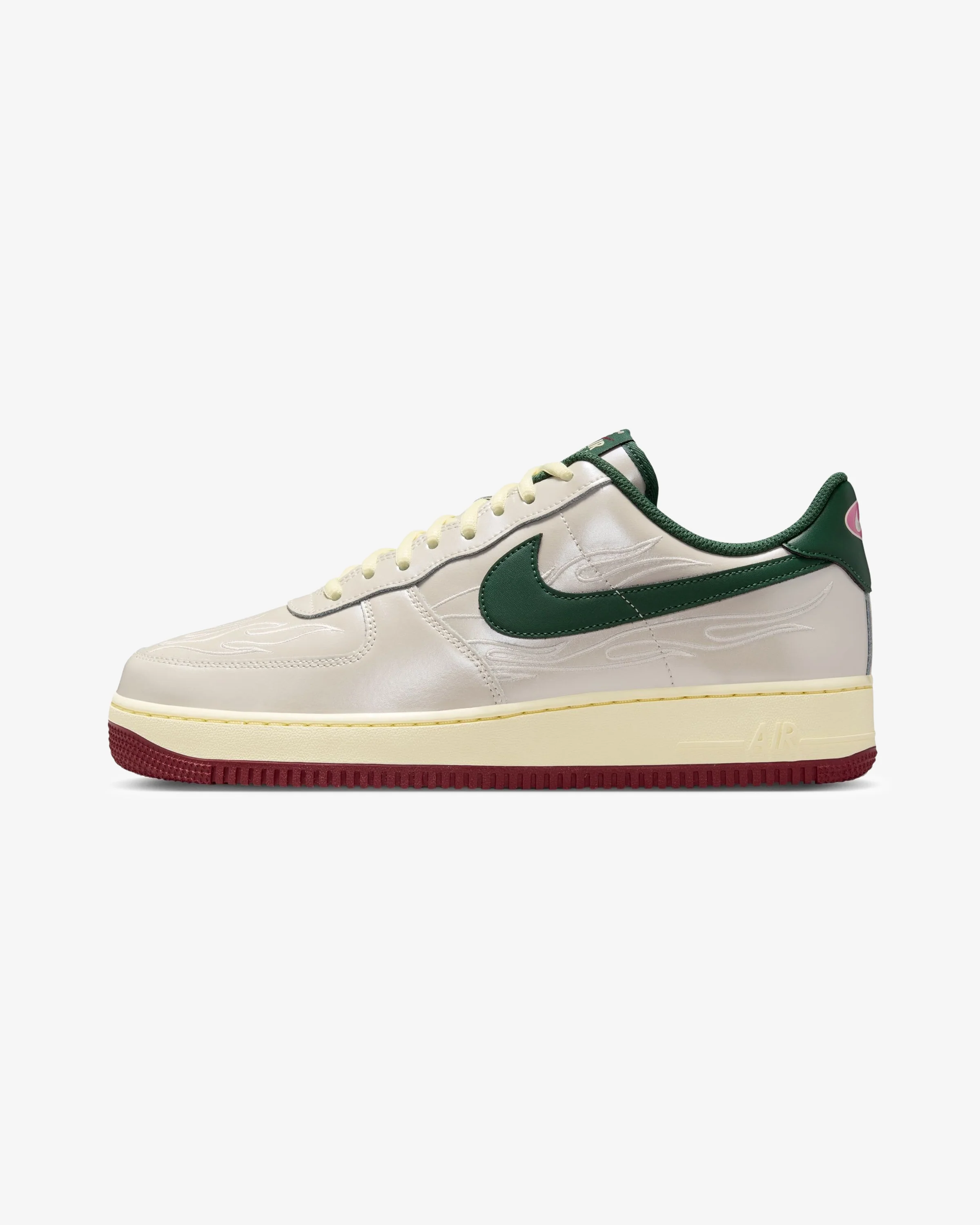 NIKE AIR FORCE 1 '07 LV8 - PHANTOM/ FIR/ ALABASTER/ TEAM RED - Image 2