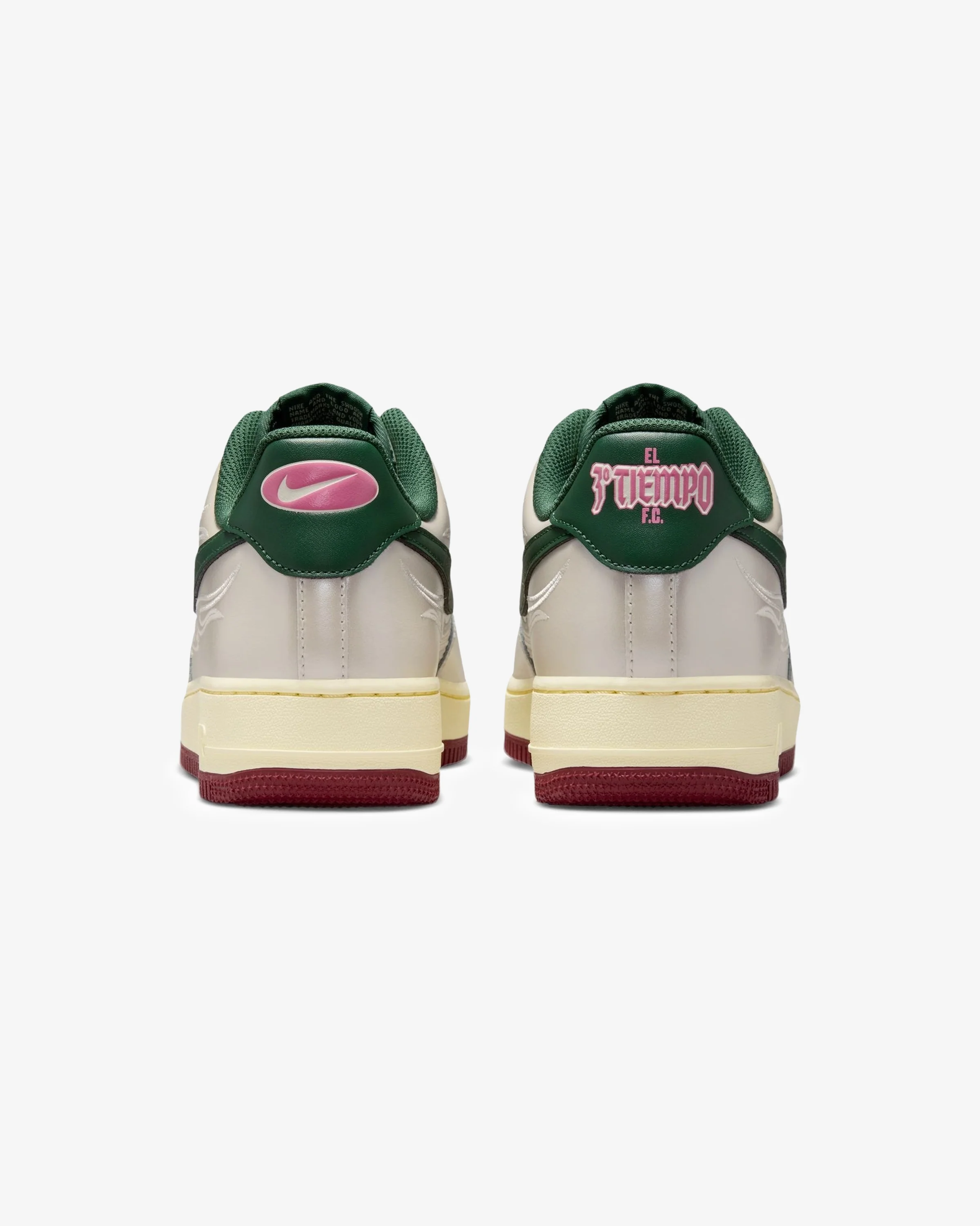 NIKE AIR FORCE 1 '07 LV8 - PHANTOM/ FIR/ ALABASTER/ TEAM RED - Image 3