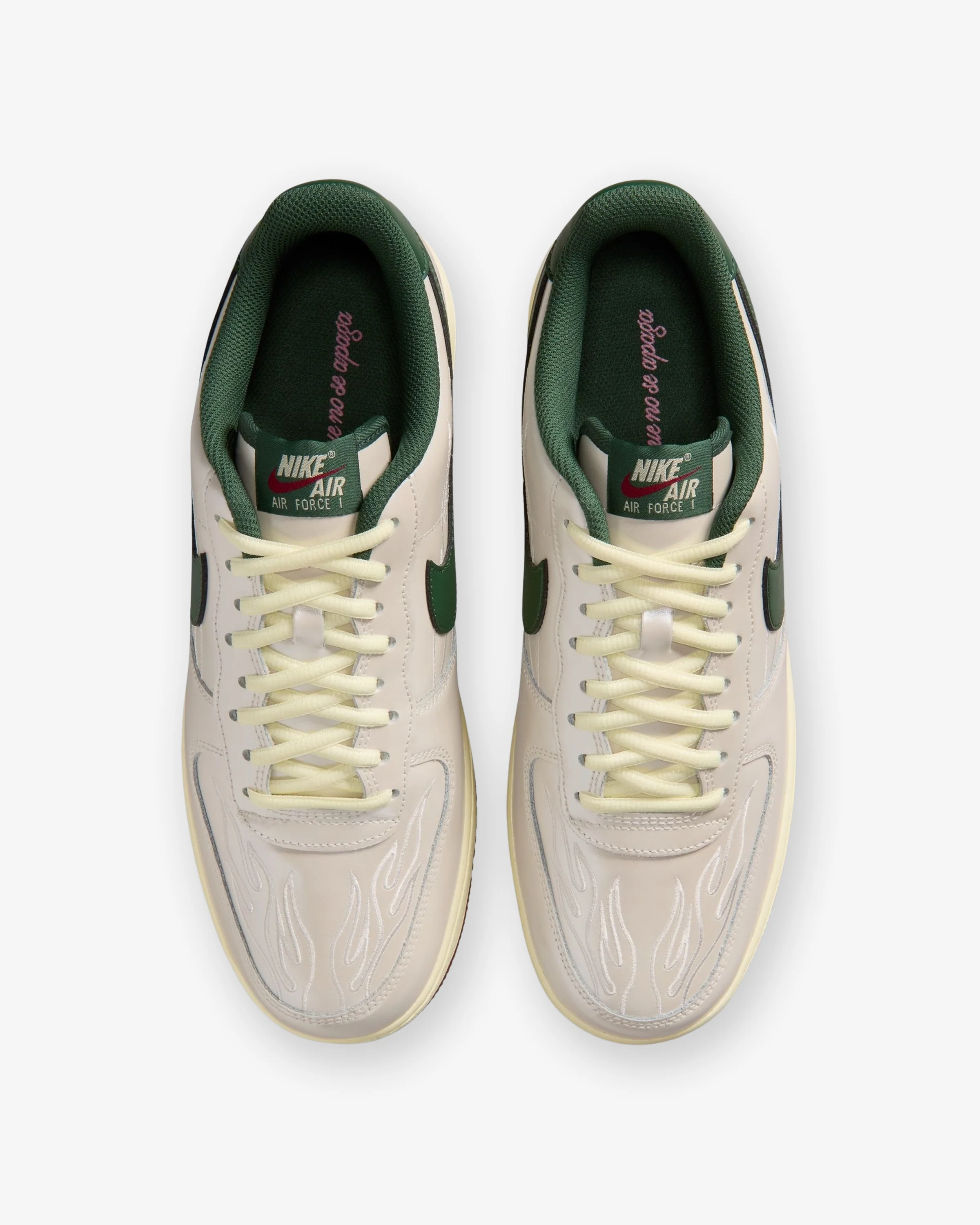NIKE AIR FORCE 1 '07 LV8 - PHANTOM/ FIR/ ALABASTER/ TEAM RED - Image 4