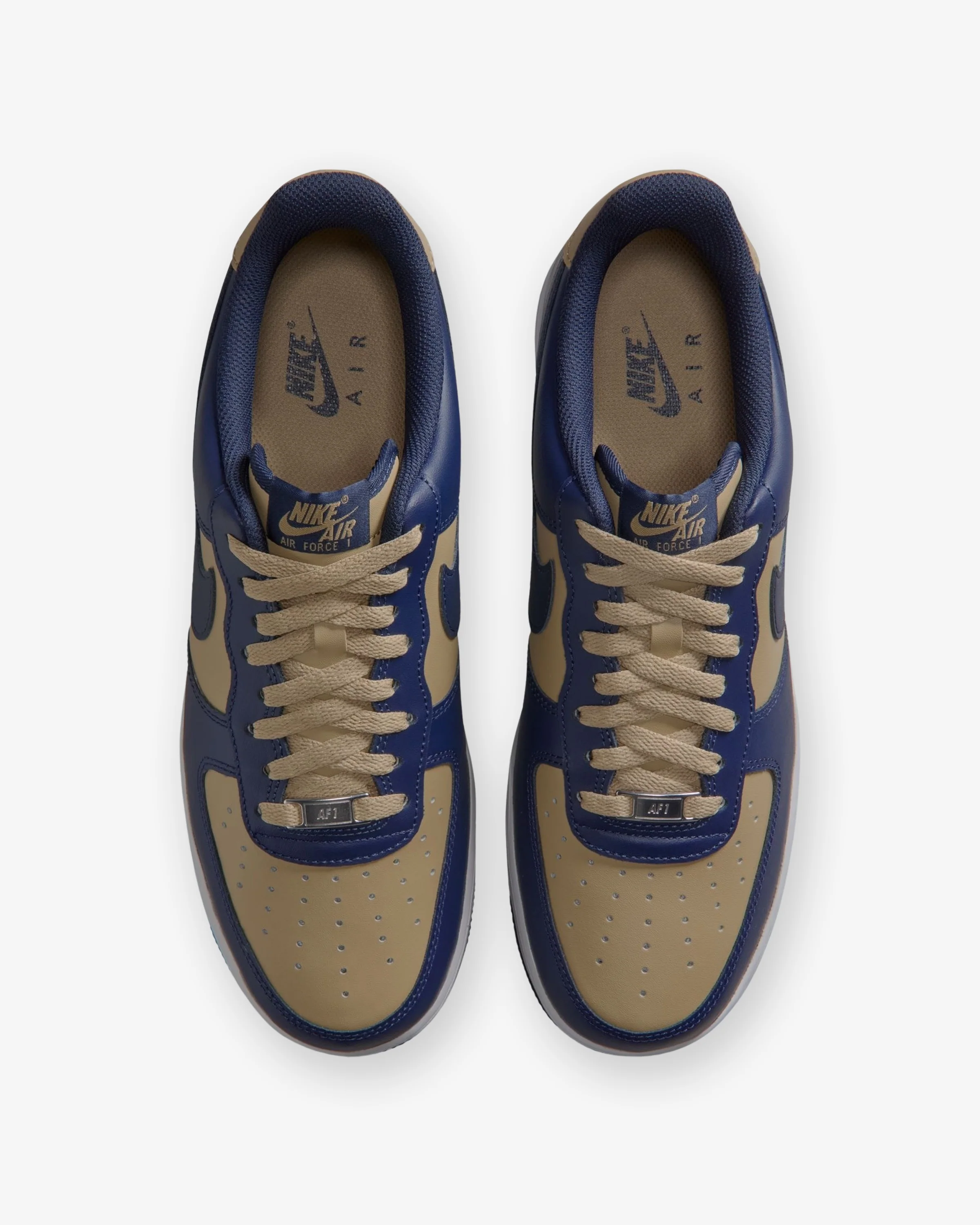 NIKE AIR FORCE 1 '07 - PARACHUTEBEIGE/ OBSIDIAN/ WHITE - Image 4