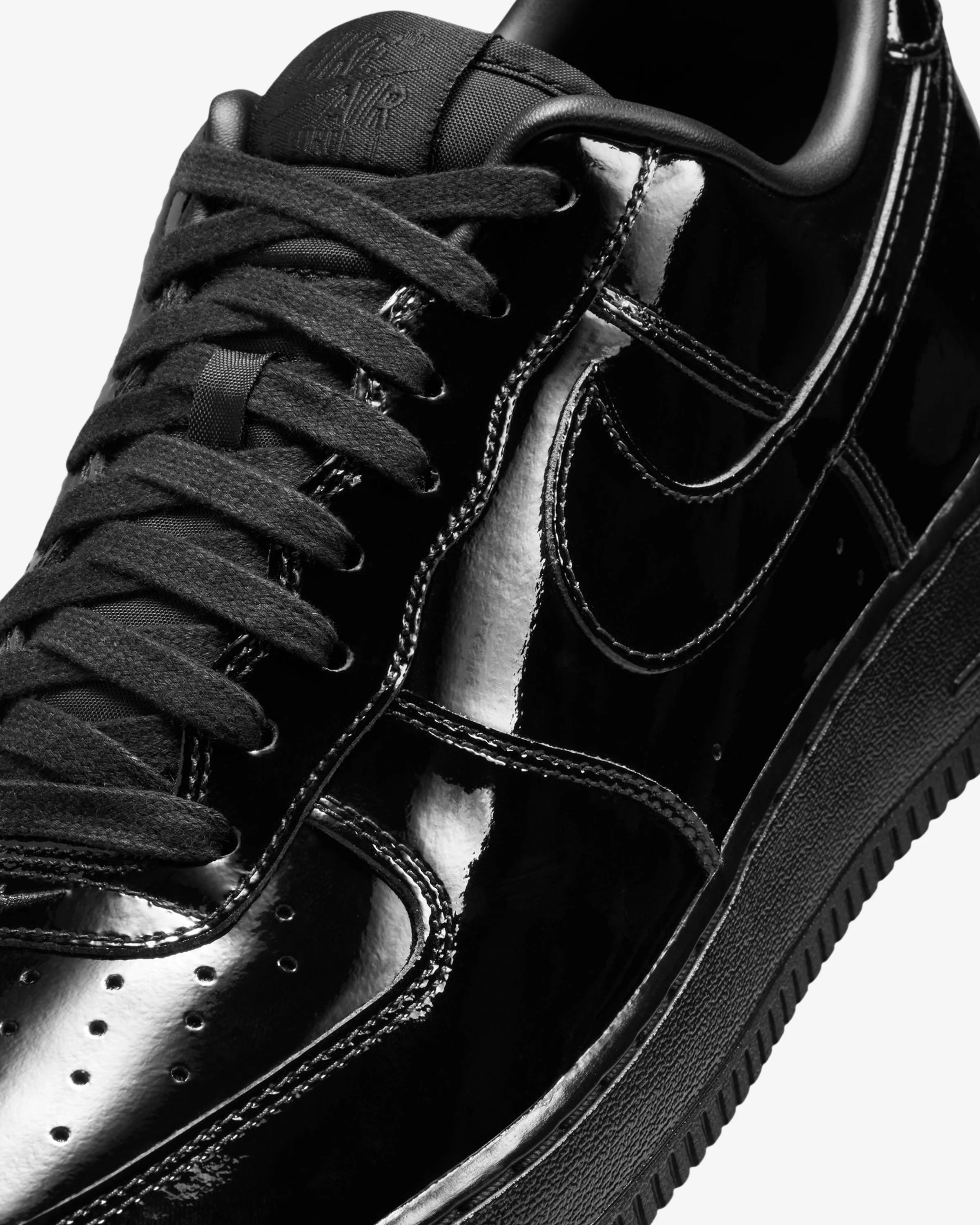 NIKE AIR FORCE 1 '07 PREMIUM - BLACK - Image 6