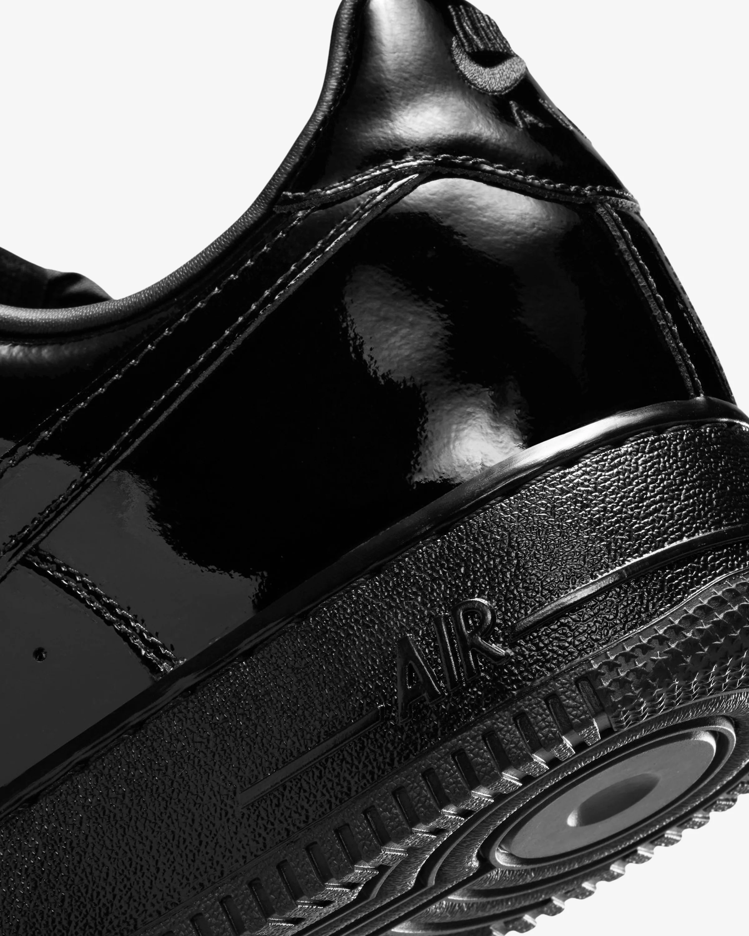NIKE AIR FORCE 1 '07 PREMIUM - BLACK - Image 7