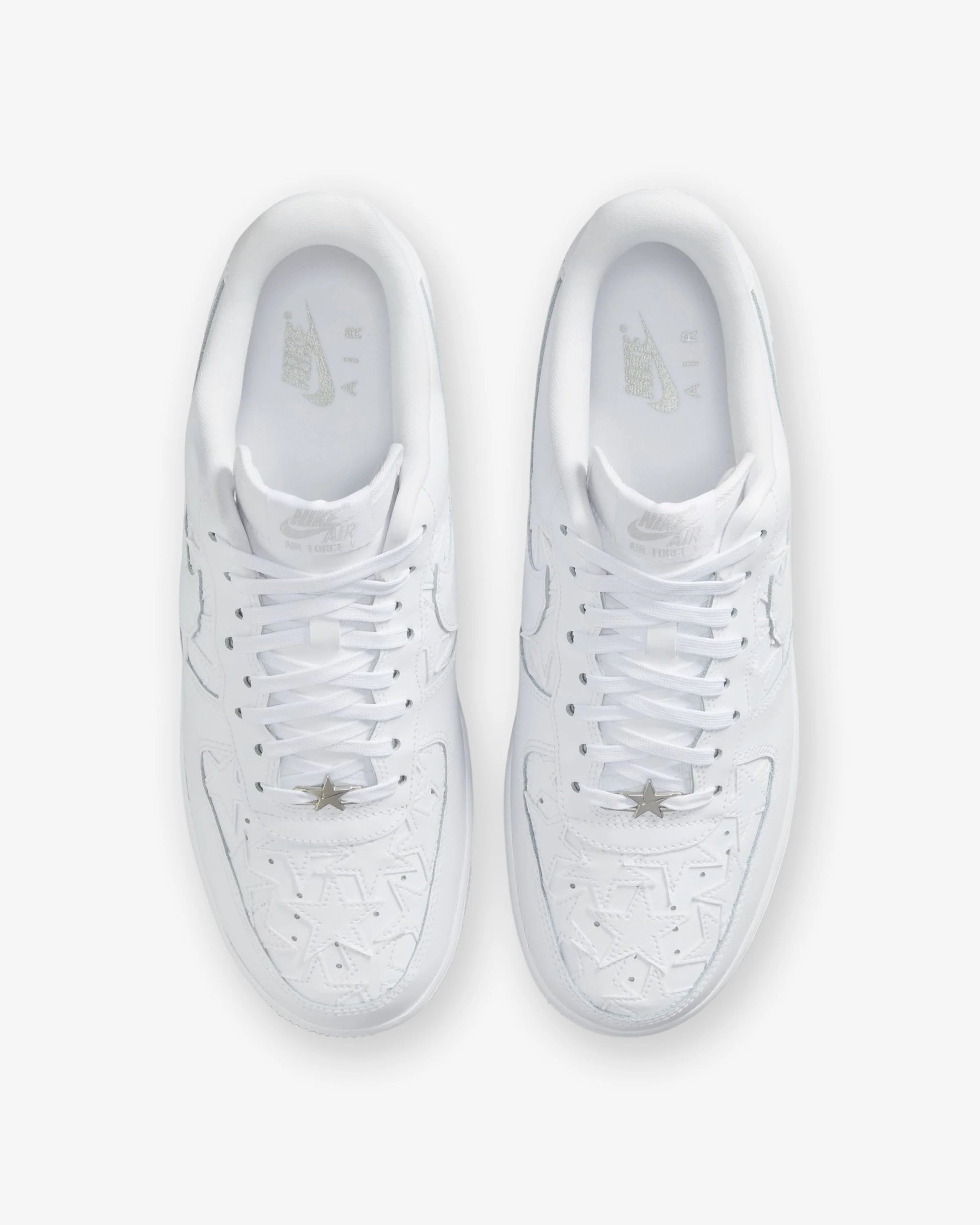 NIKE AIR FORCE 1 '07 - WHITE/ METALLIC SILVER - Image 4