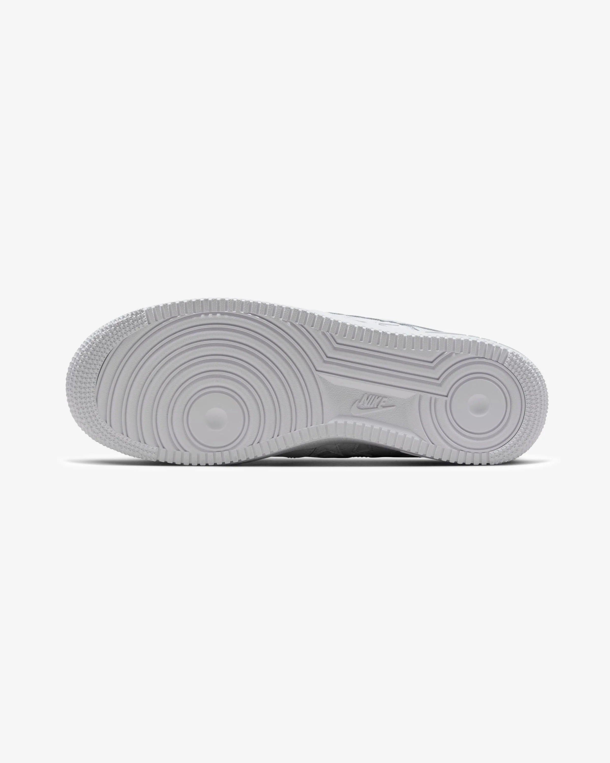 NIKE AIR FORCE 1 '07 - WHITE/ METALLIC SILVER - Image 5
