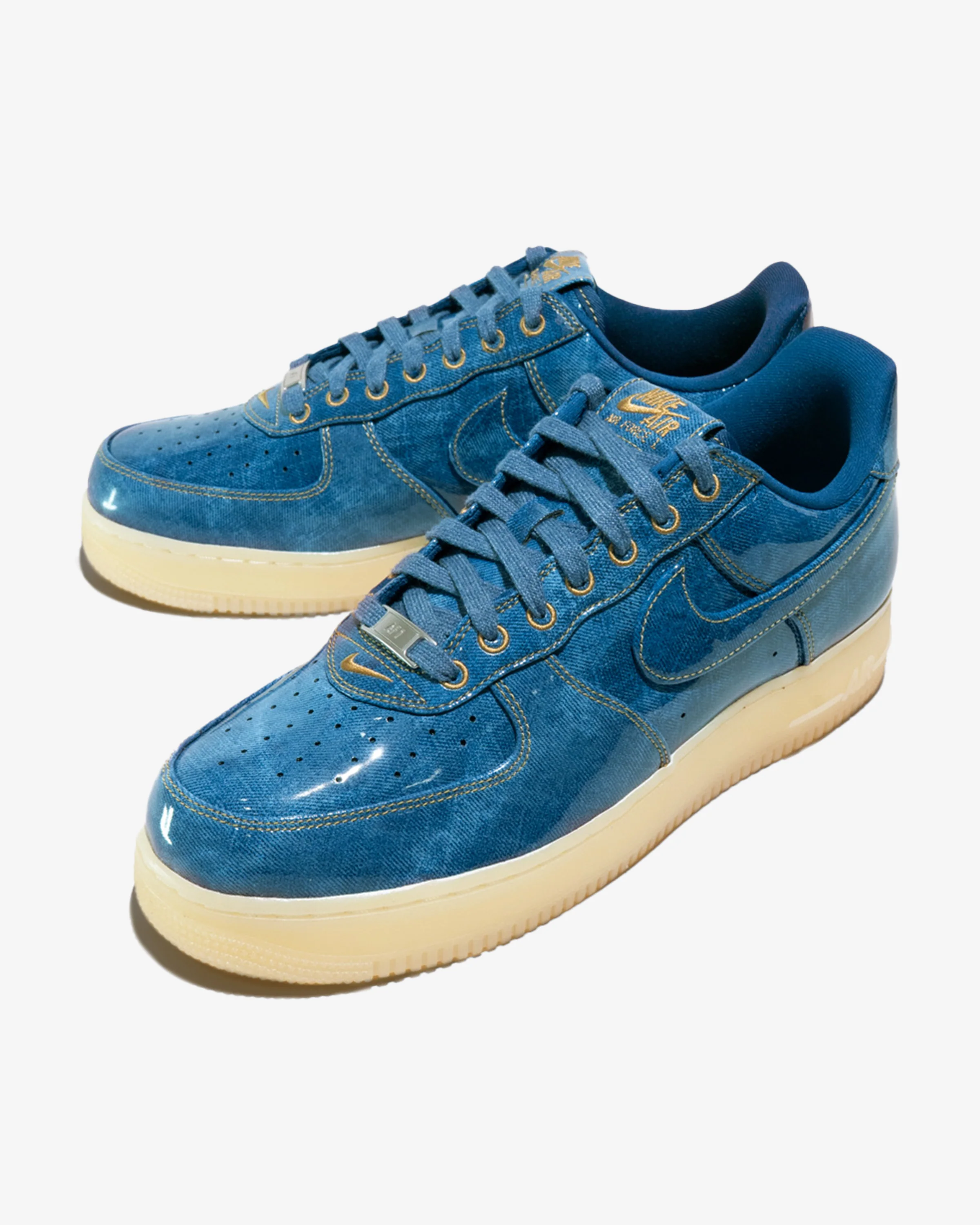 NIKE AIR FORCE 1 RETRO - COASTAL BLUE/ NATURAL - Image 5