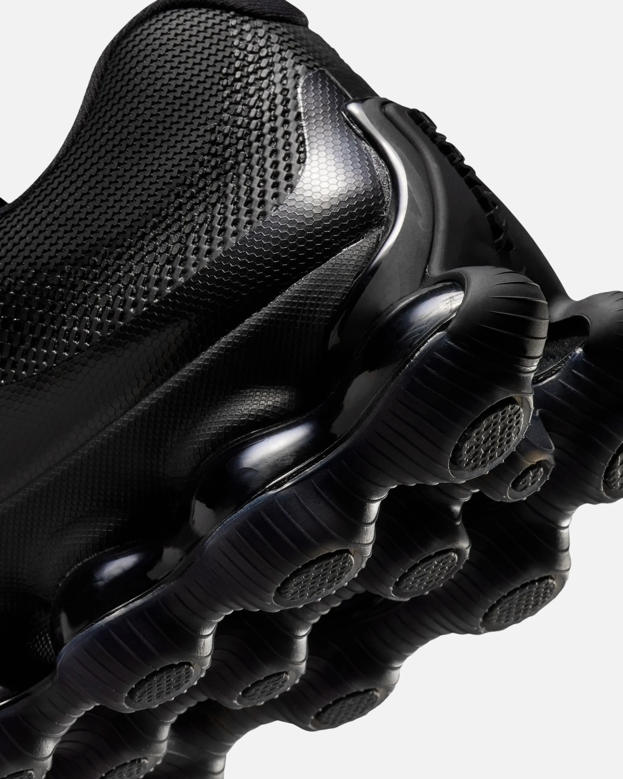 NIKE AIR LIQUID MAX - BLACK/ CLEAR/ METALLIC SILVER - Image 7