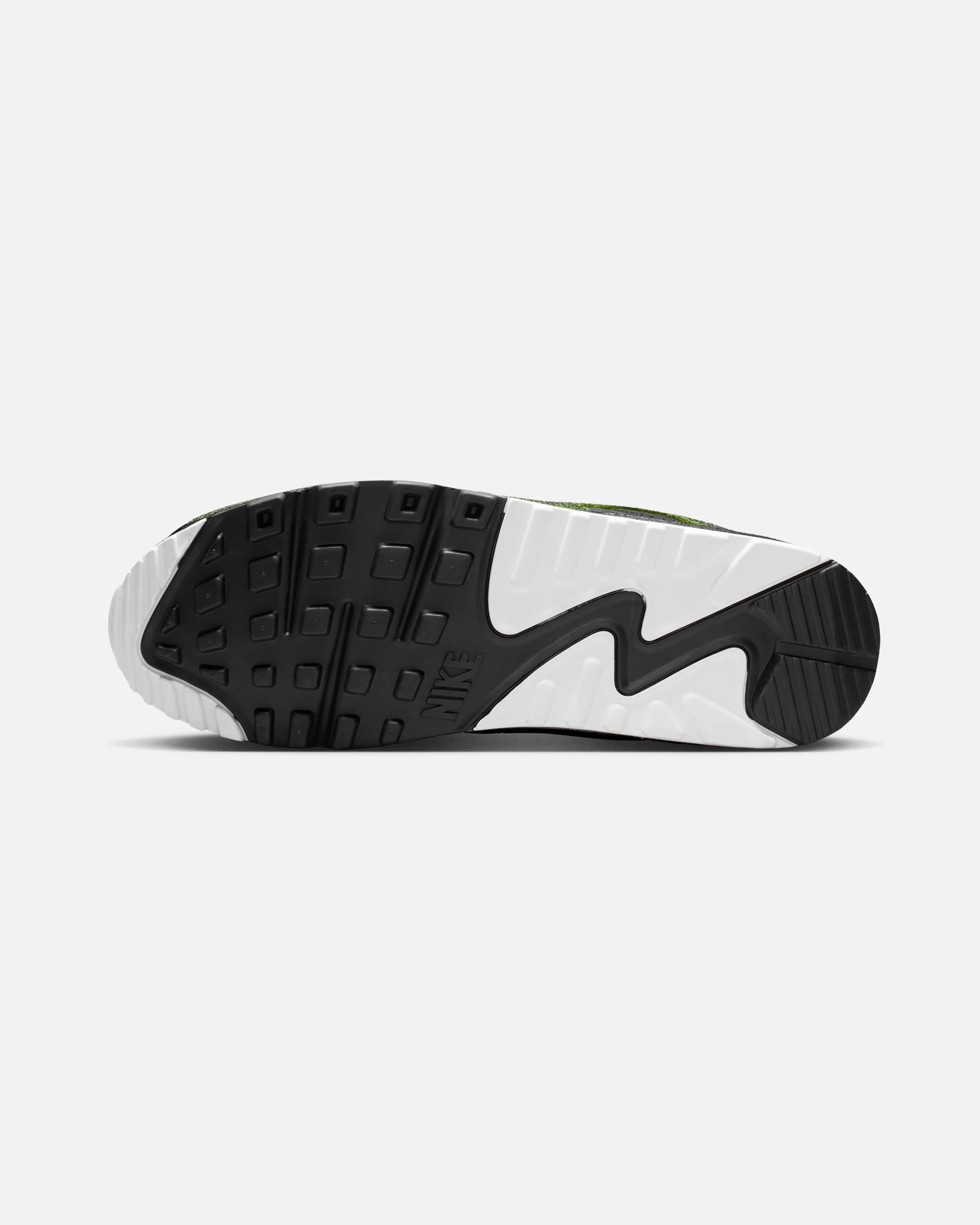 NIKE AIR MAX 90 - BLACK / WHITE / BLACK / VOLTAGE GREEN - Image 5