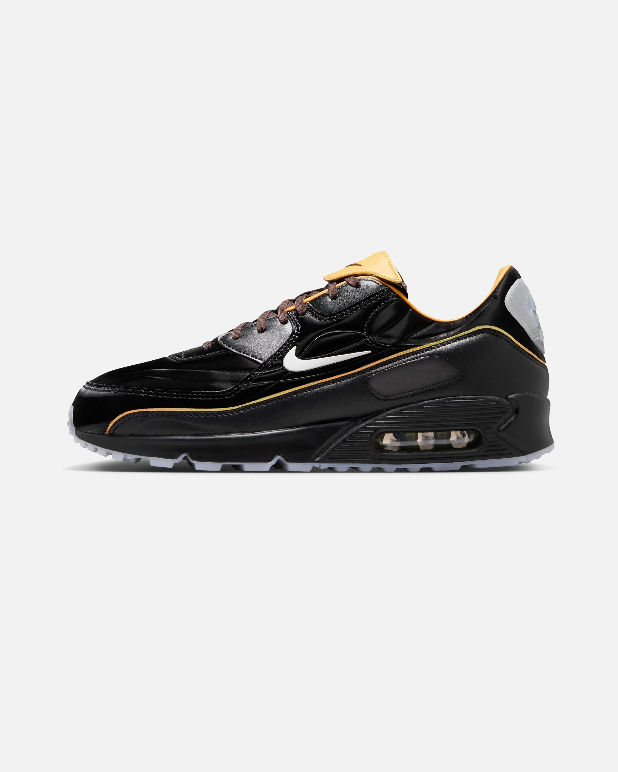 NIKE AIR MAX 90 SE - BLACK / WHITE / GOLD LEAF / PEAR - Image 2