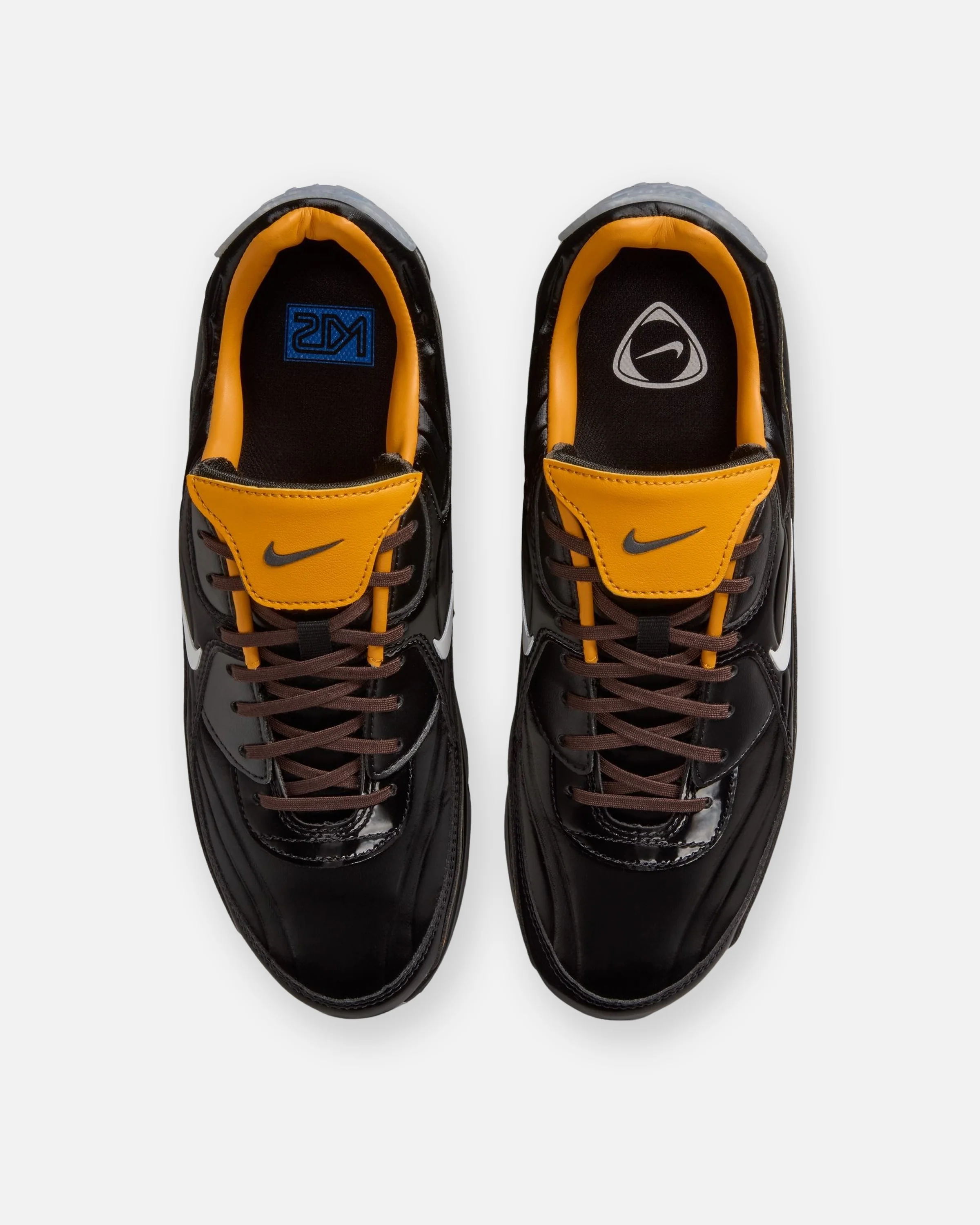 NIKE AIR MAX 90 SE - BLACK / WHITE / GOLD LEAF / PEAR - Image 4