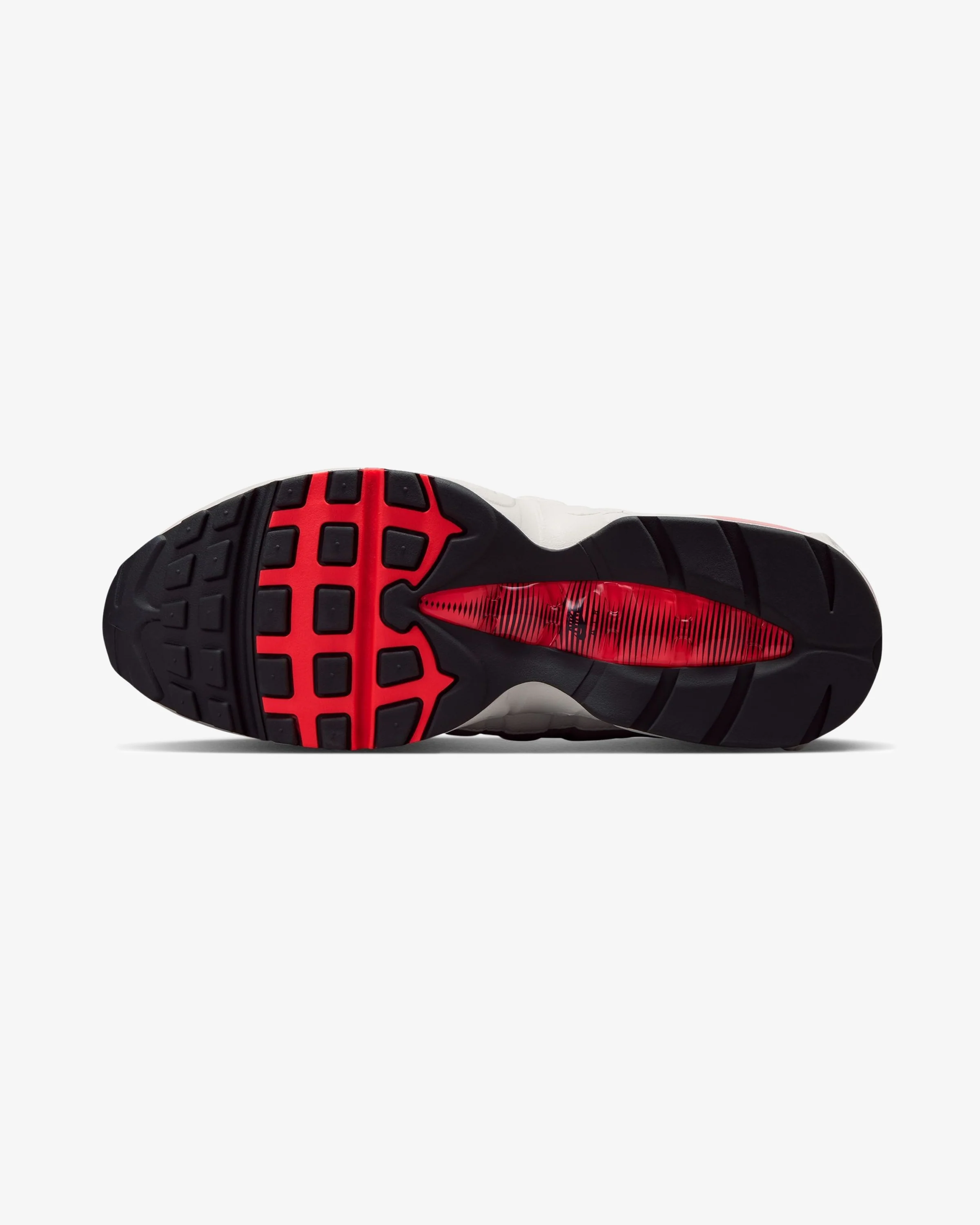 NIKE AIR MAX 95 'BIG BUBBLE' PRM - ANTHRACITE/ SOLAR RED - Image 5