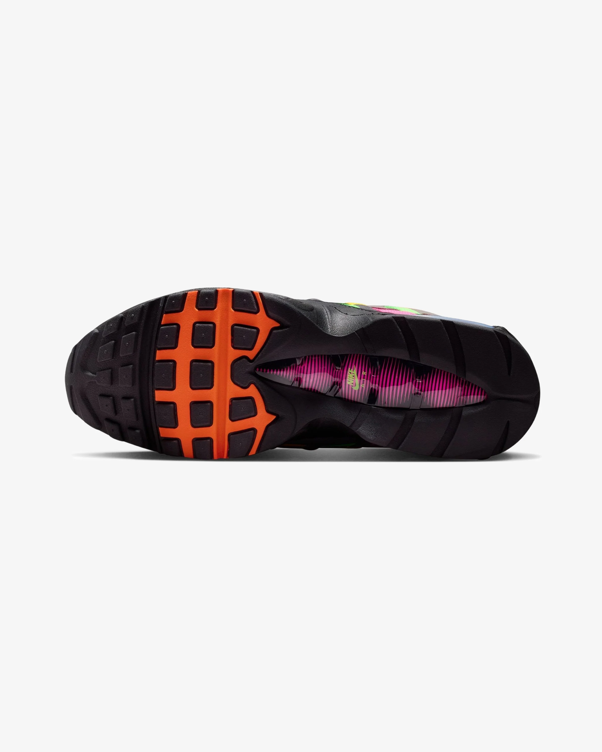 NIKE AIR MAX 95 'BIG BUBBLE' WOVEN - WHITE/ PURPLE DYNASTY - Image 5