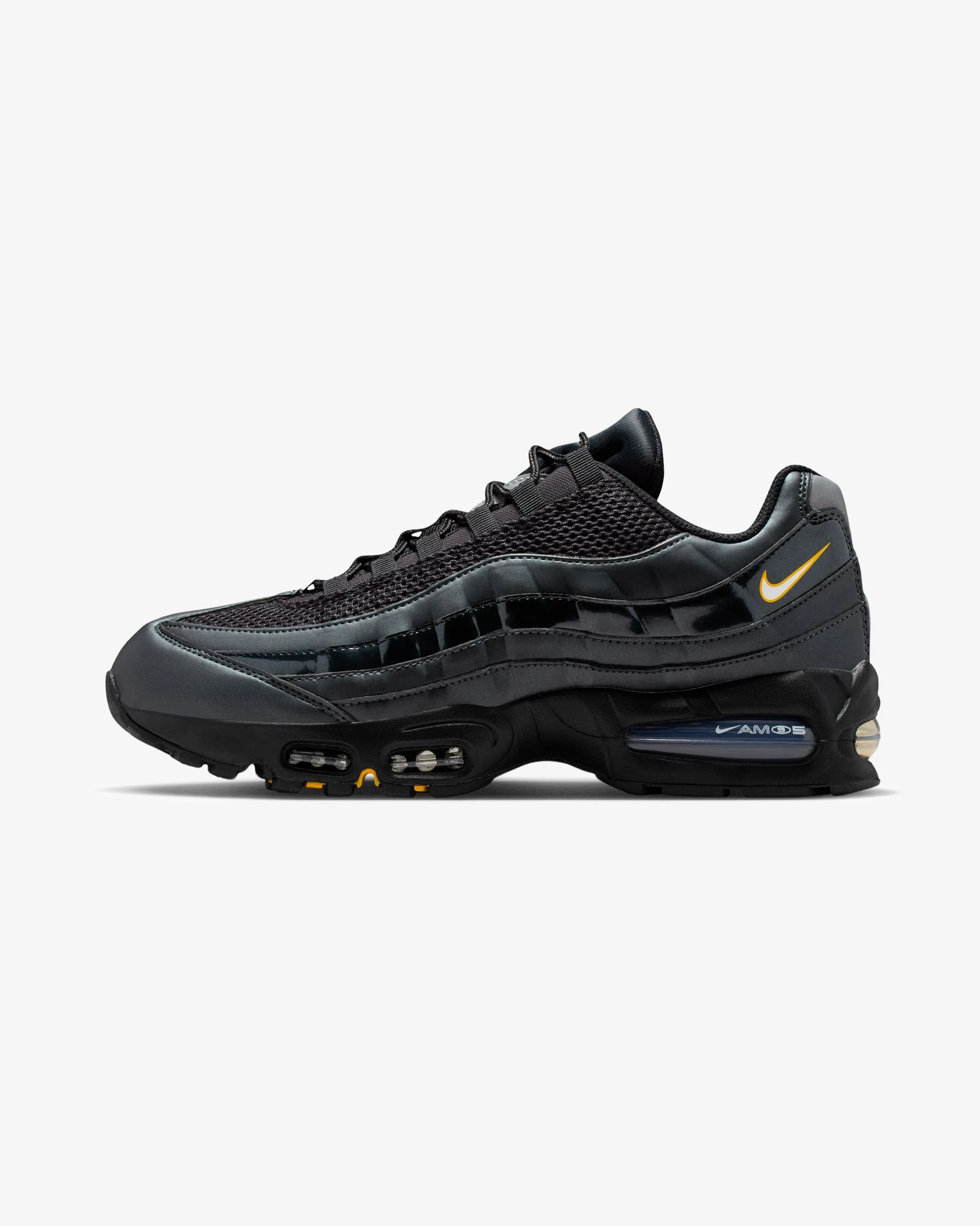 NIKE AIR MAX 95 - BLACK/ WHITE/ UNIVERSITY GOLD - Image 2