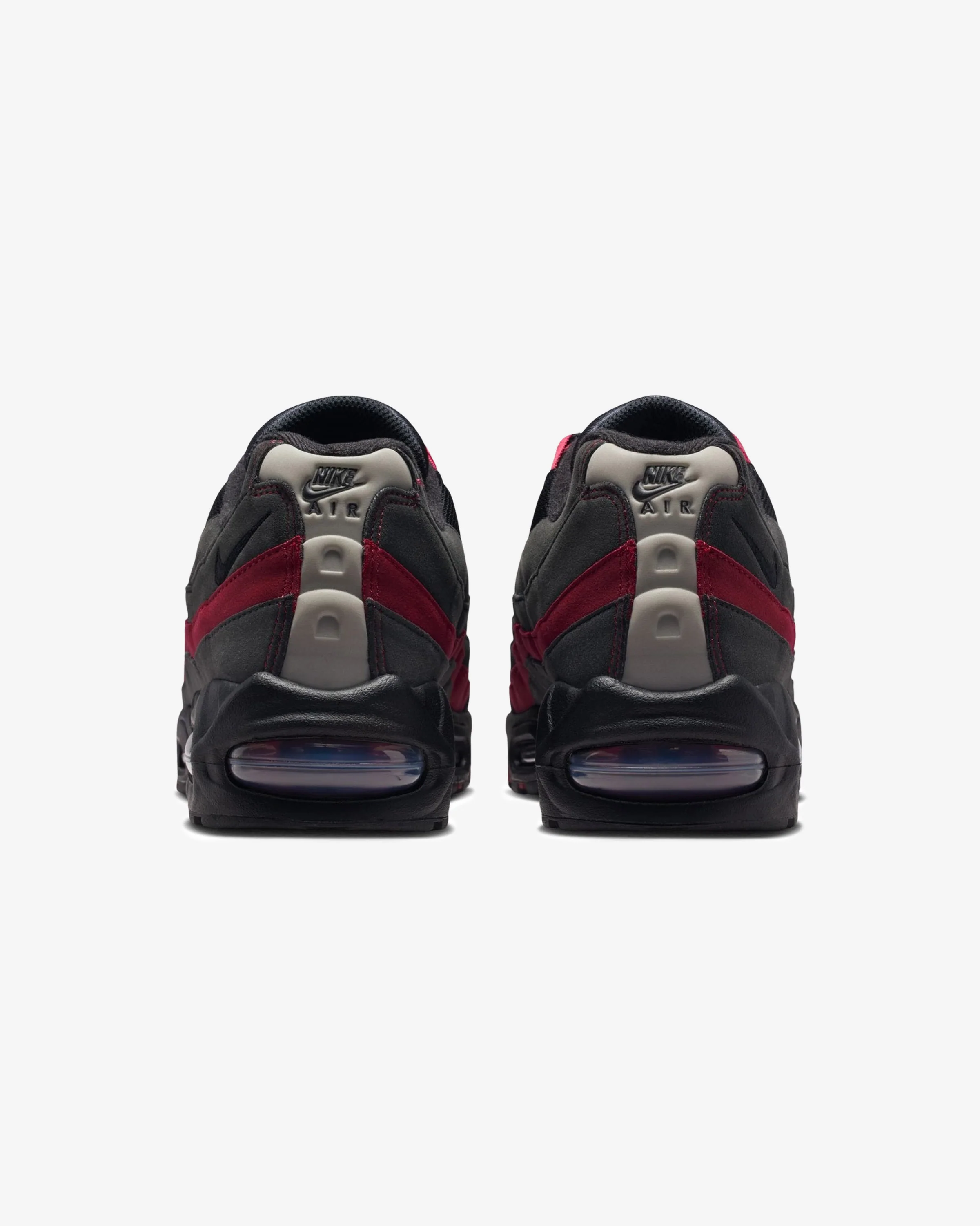 NIKE AIR MAX 95 OG - BLACK/ TEAMCRIMSON/ WOLFGREY - Image 3