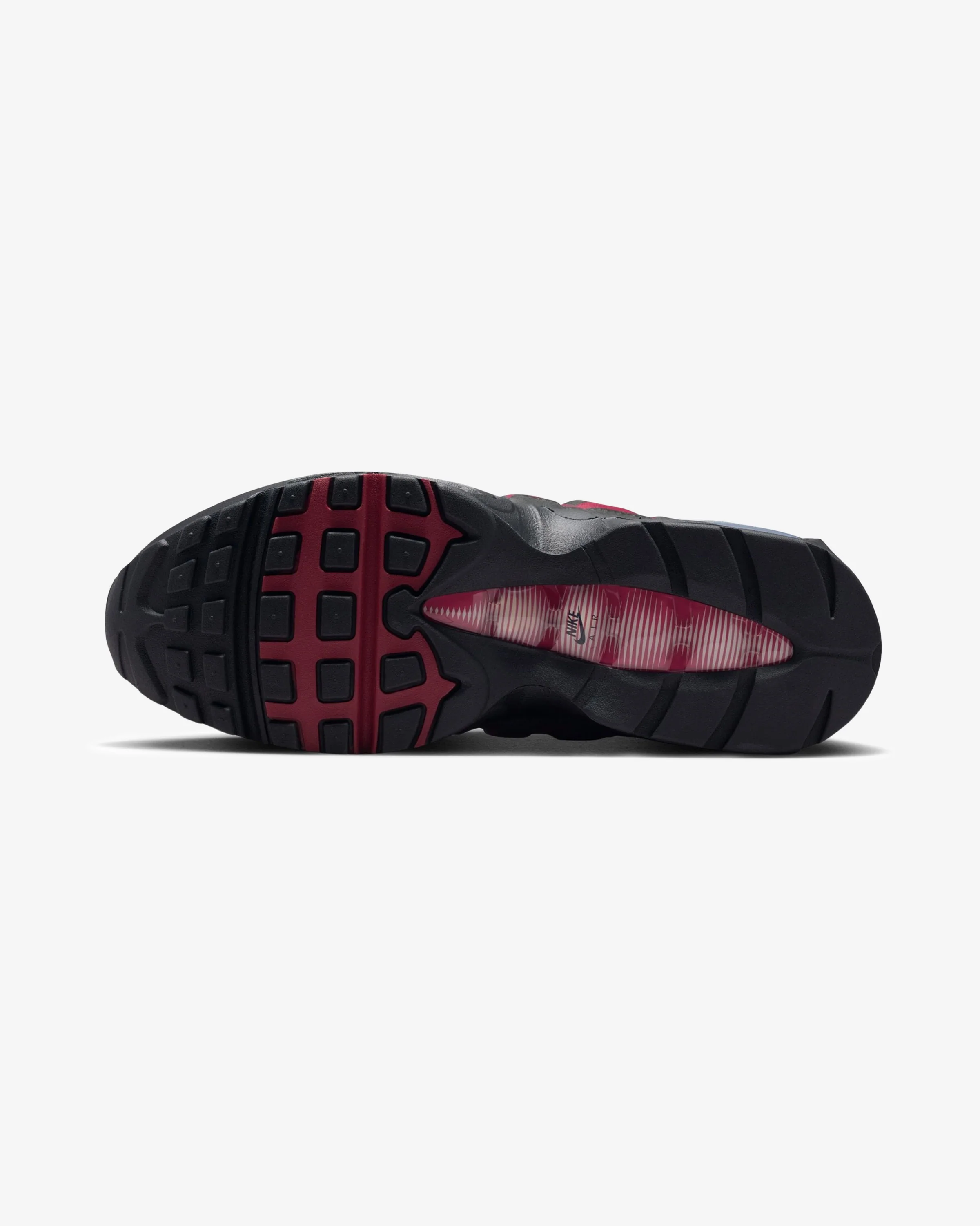 NIKE AIR MAX 95 OG - BLACK/ TEAMCRIMSON/ WOLFGREY - Image 5