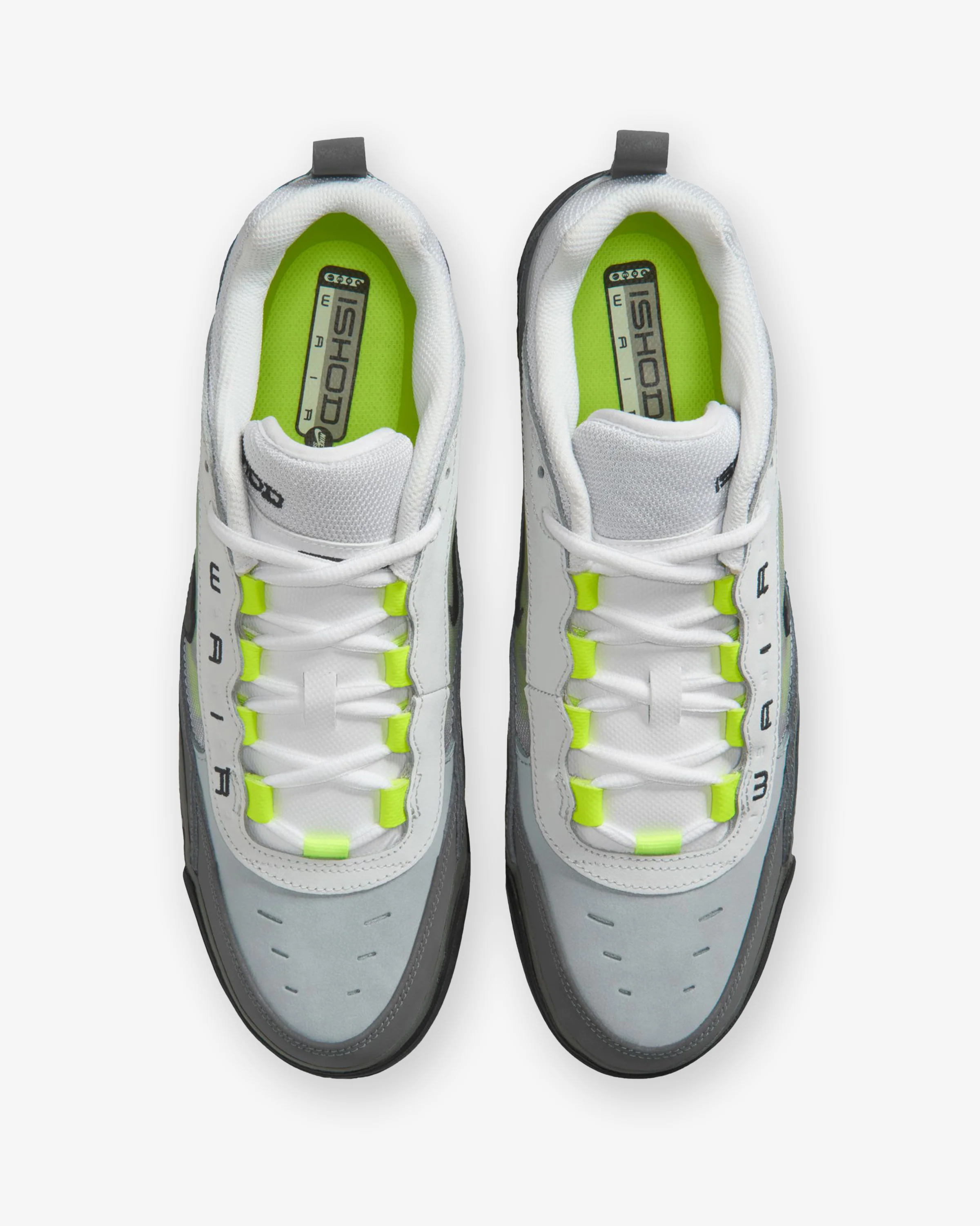 NIKE AIR MAX ISHOD - BLACK/ NEON YELLOW/ ANTHRACITE - Image 4