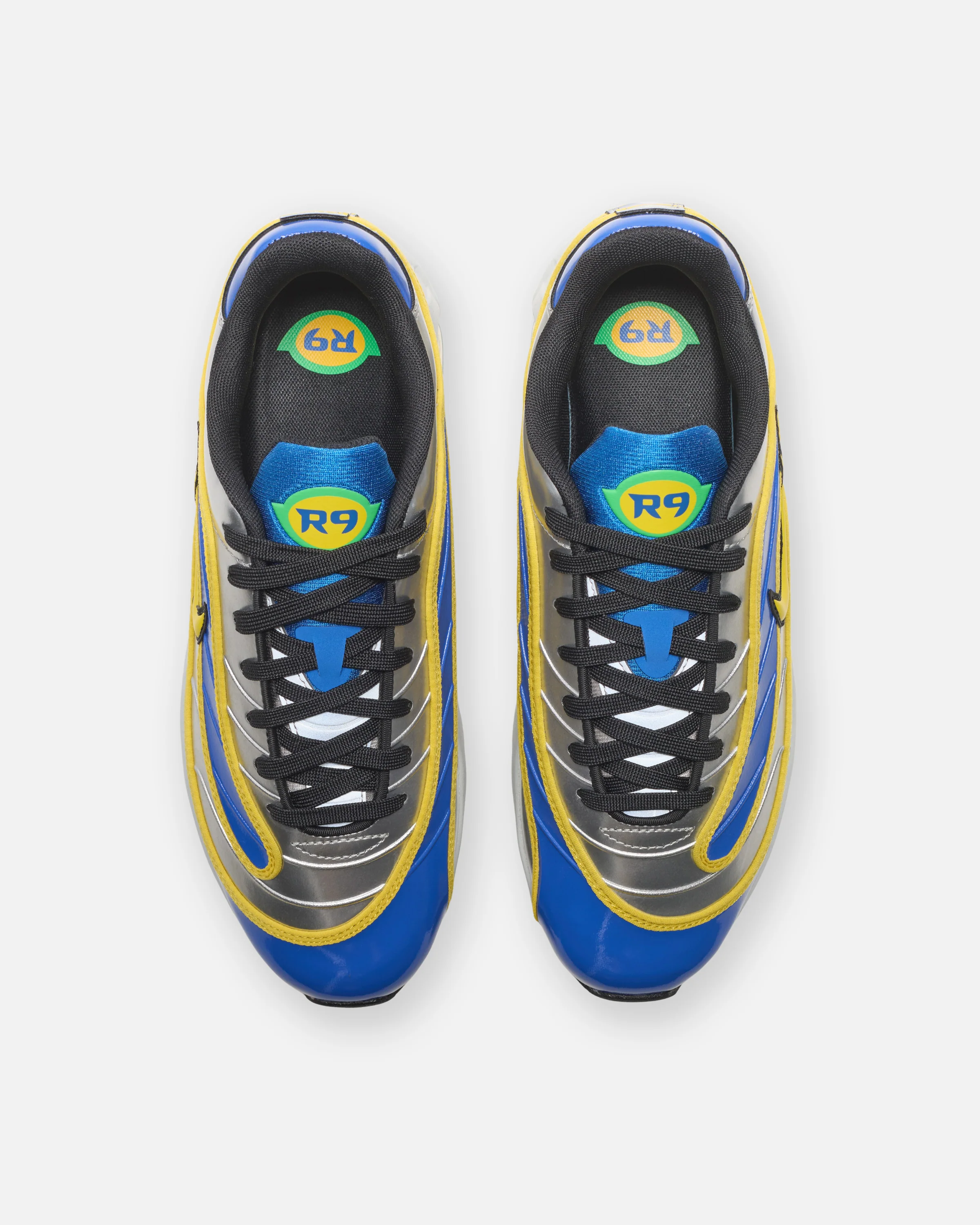 NIKE AIR MAX JOGA BONITO R9 - METALLIC SILVER/ VARSITY MAIZE - Image 4