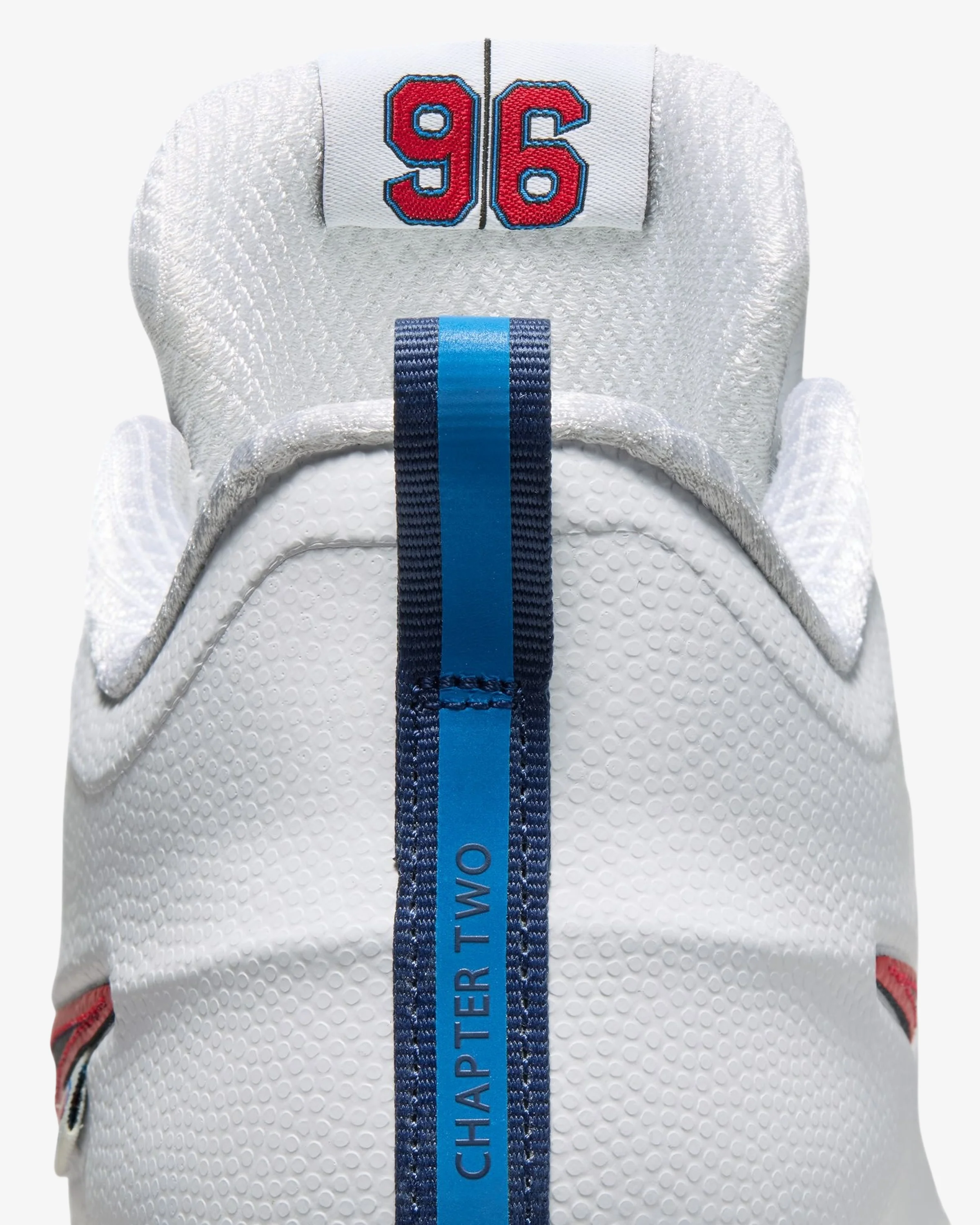 NIKE BOOK 2 "WNBA LEGENDS" - WHITE/ MIDNIGHT NAVY/ FIREBERRY - Image 9