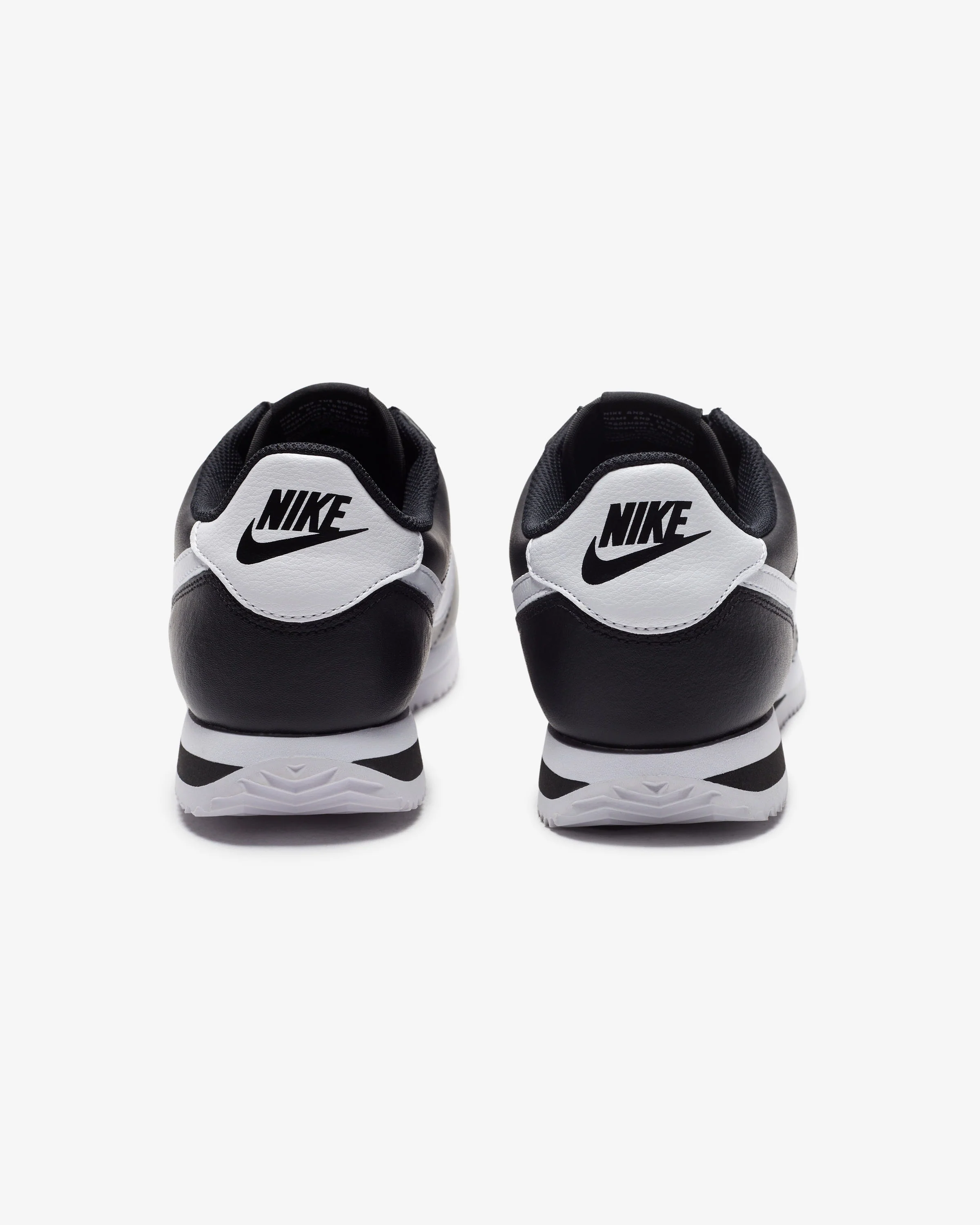 NIKE CORTEZ - BLACK/ WHITE - Image 3