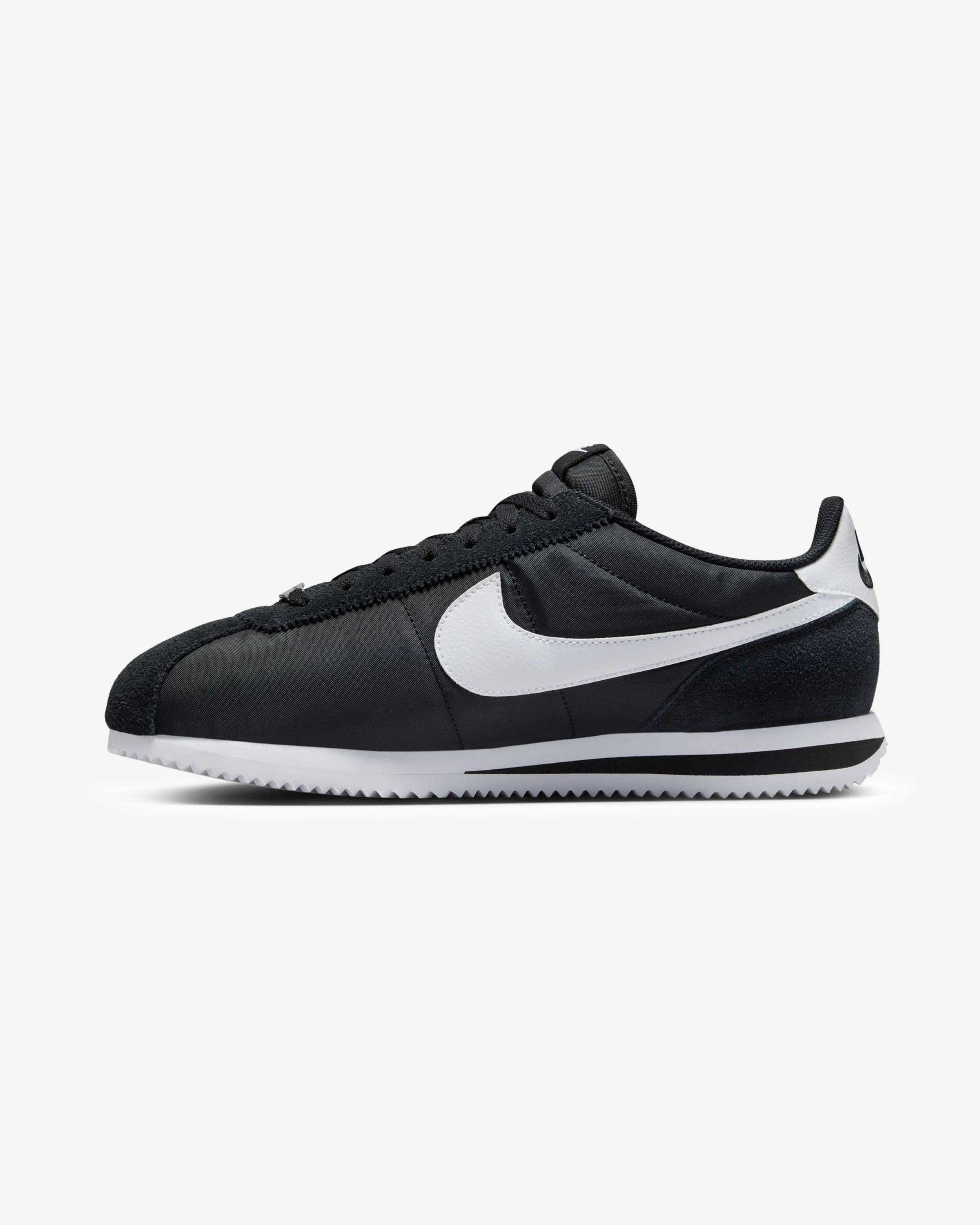 NIKE CORTEZ TEXTILE - BLACK/ WHITE - Image 2