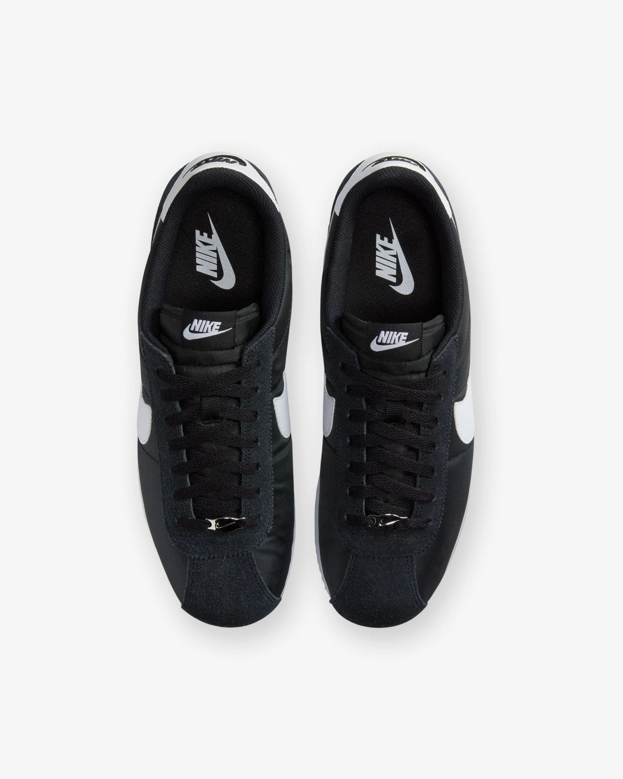NIKE CORTEZ TEXTILE - BLACK/ WHITE - Image 4