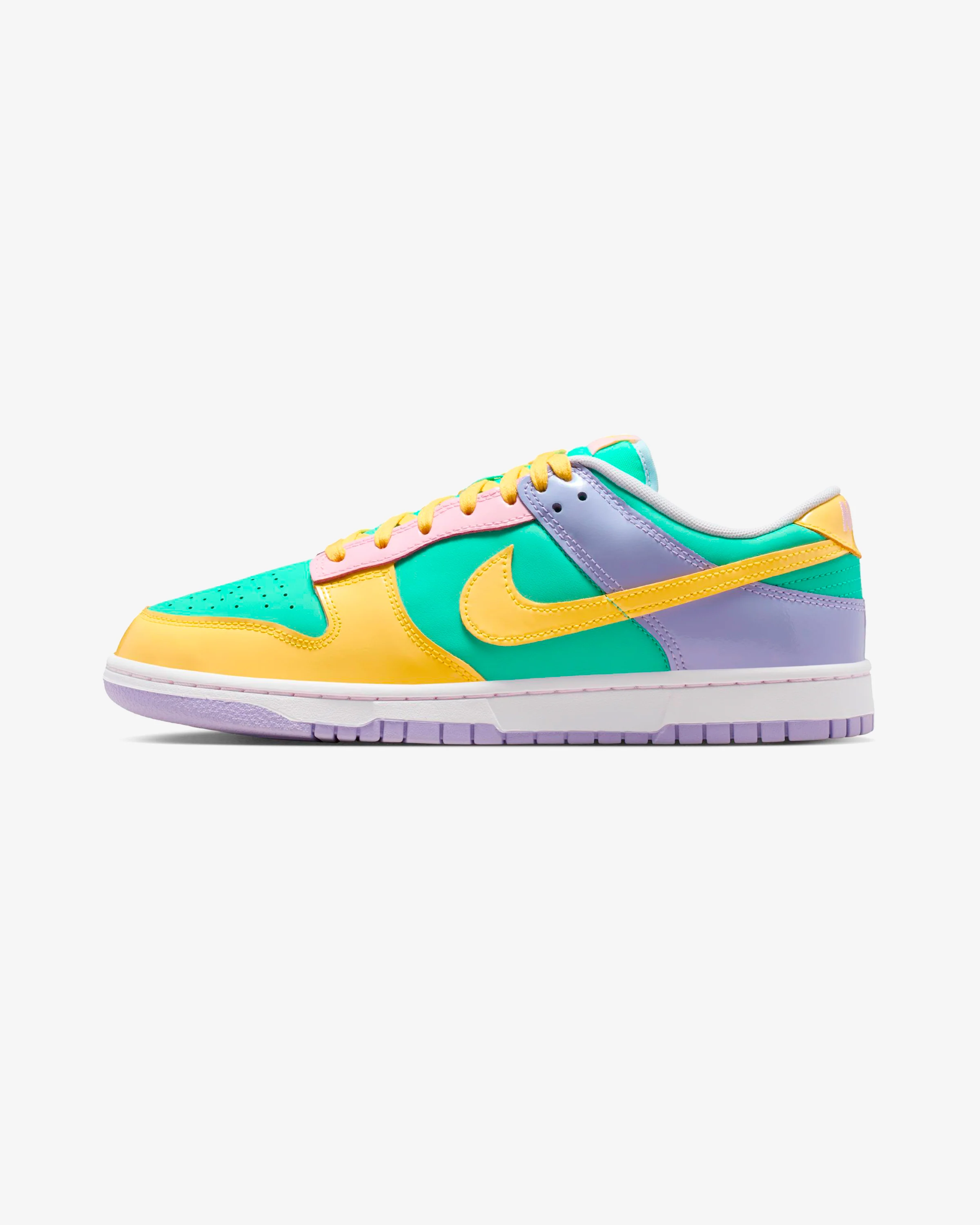 NIKE DUNK LOW RETRO - EMERALD RISE/ YELLOW PULSE/ HYDRANGEAS - Image 2