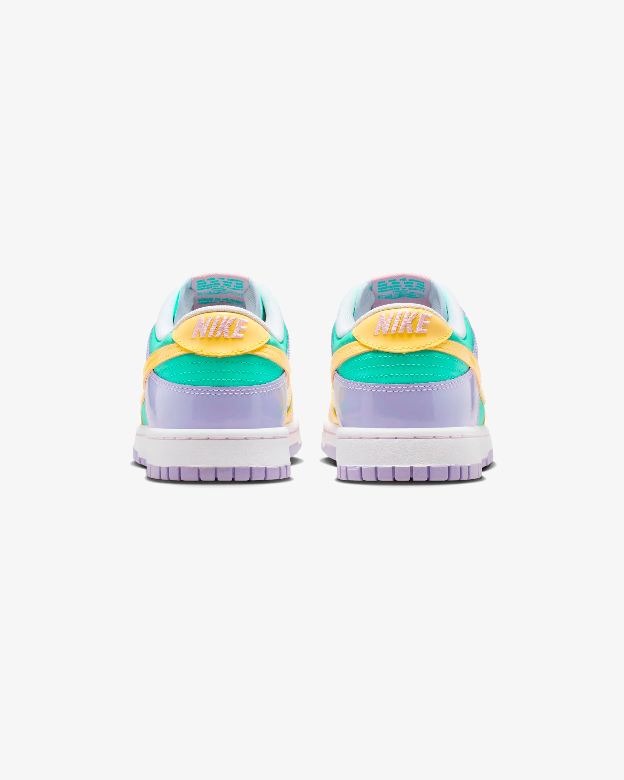 NIKE DUNK LOW RETRO - EMERALD RISE/ YELLOW PULSE/ HYDRANGEAS - Image 3