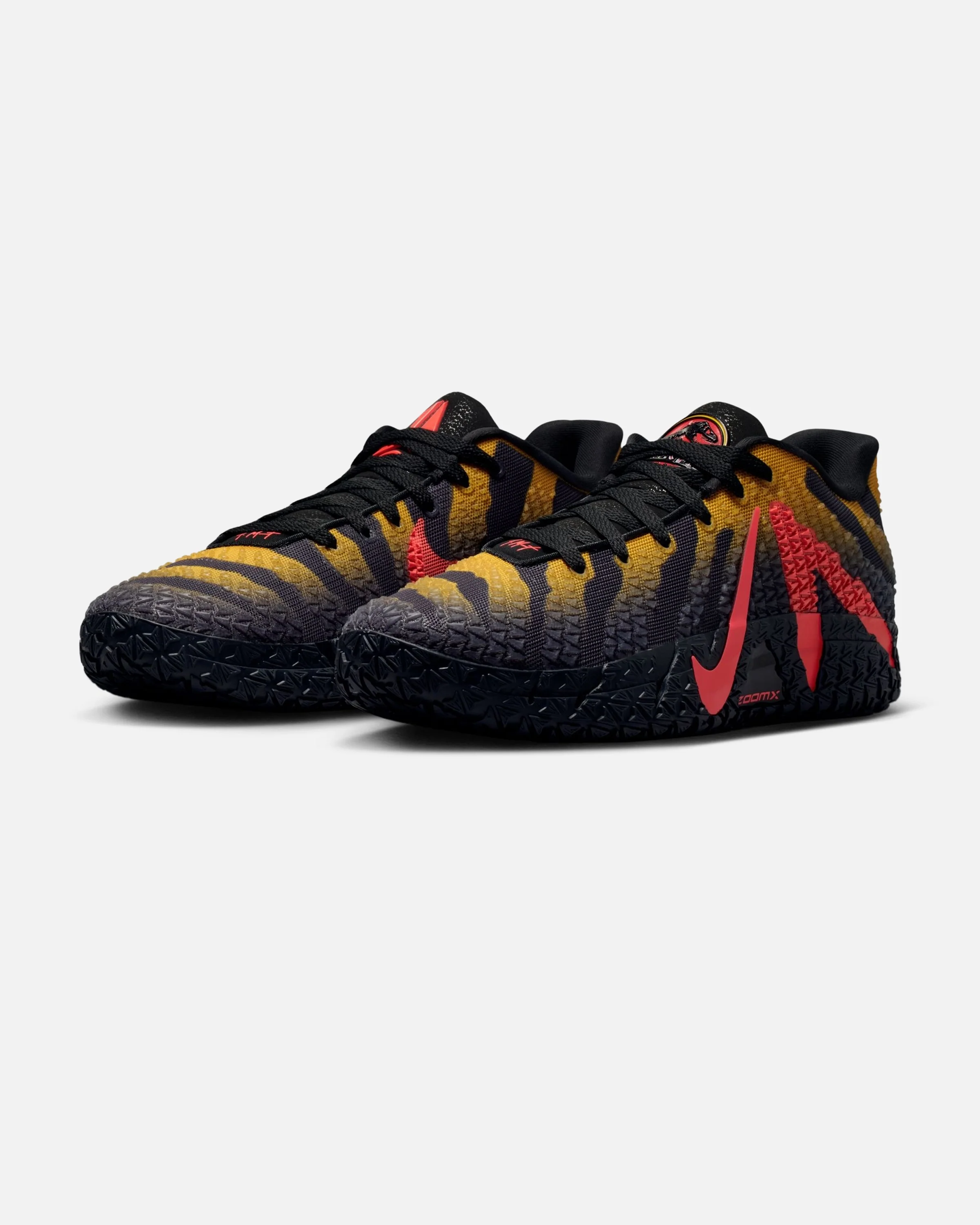NIKE JA 3 "EXPLORER" - ANTHRACITE/ BRIGHT CRIMSON/ YELLOW OCHRE