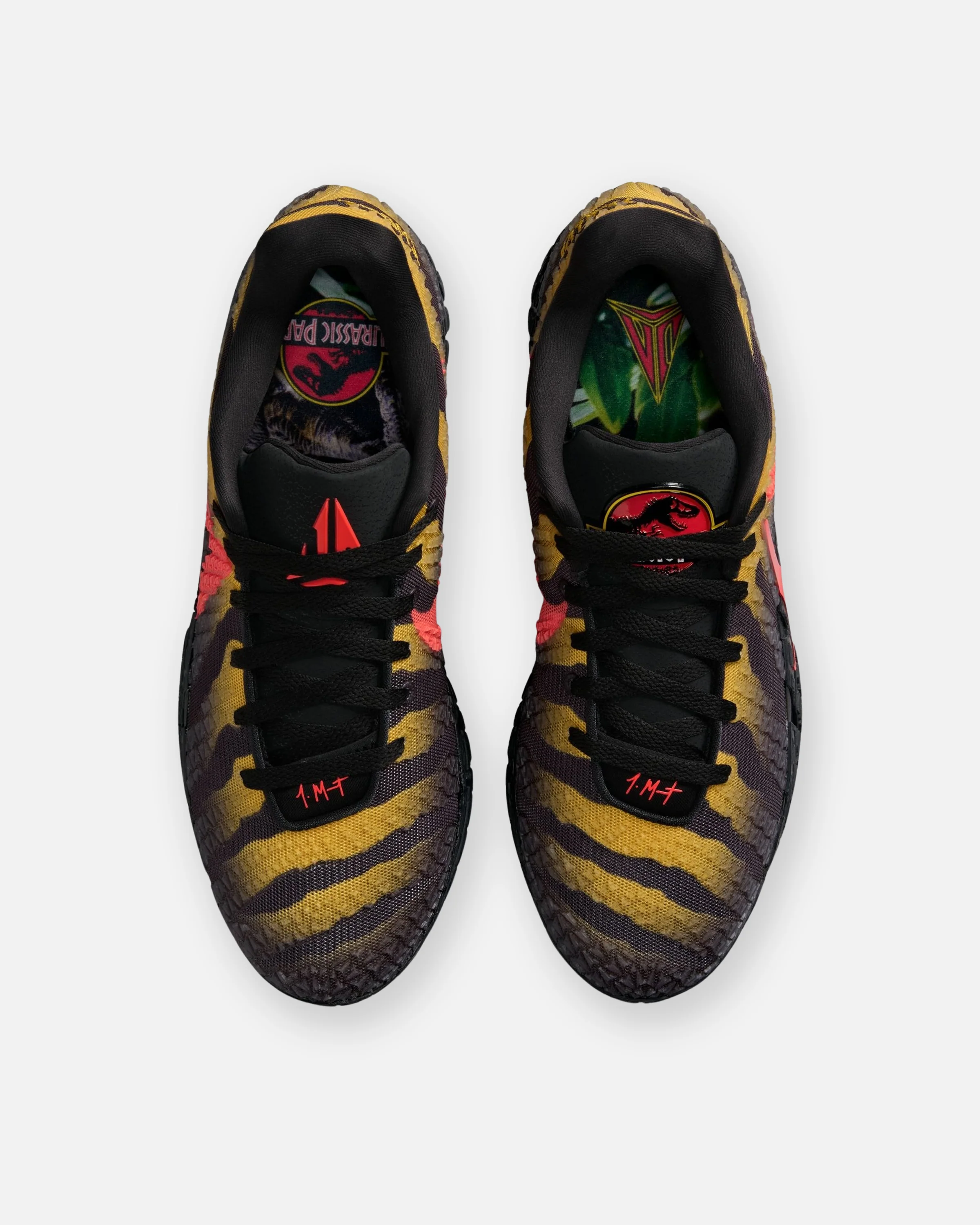 NIKE JA 3 "EXPLORER" - ANTHRACITE/ BRIGHT CRIMSON/ YELLOW OCHRE - Image 4