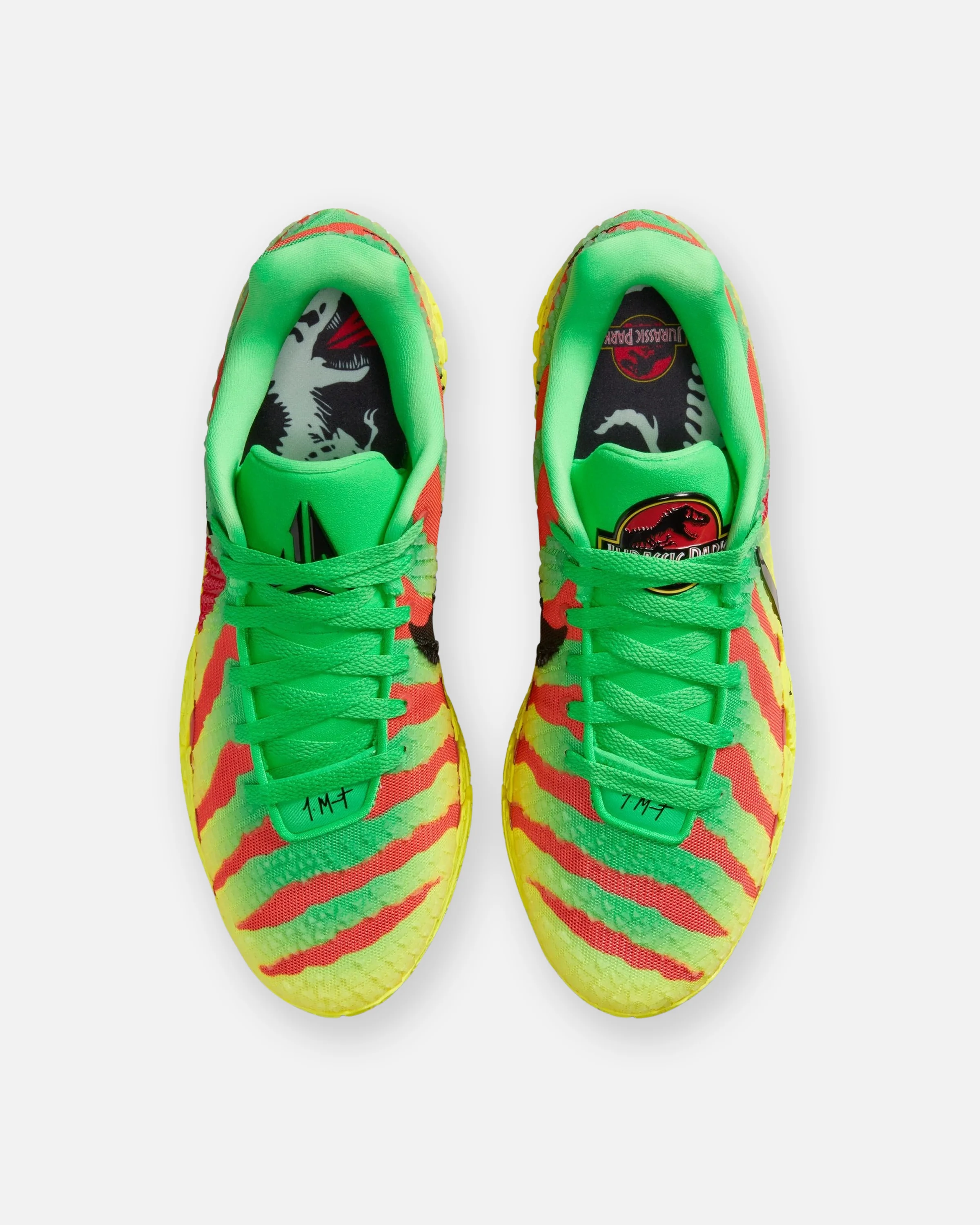 NIKE JA 3 "EXPLORER" - GREEN SPARK/ BLACK/ UNIVERSITY RED - Image 4