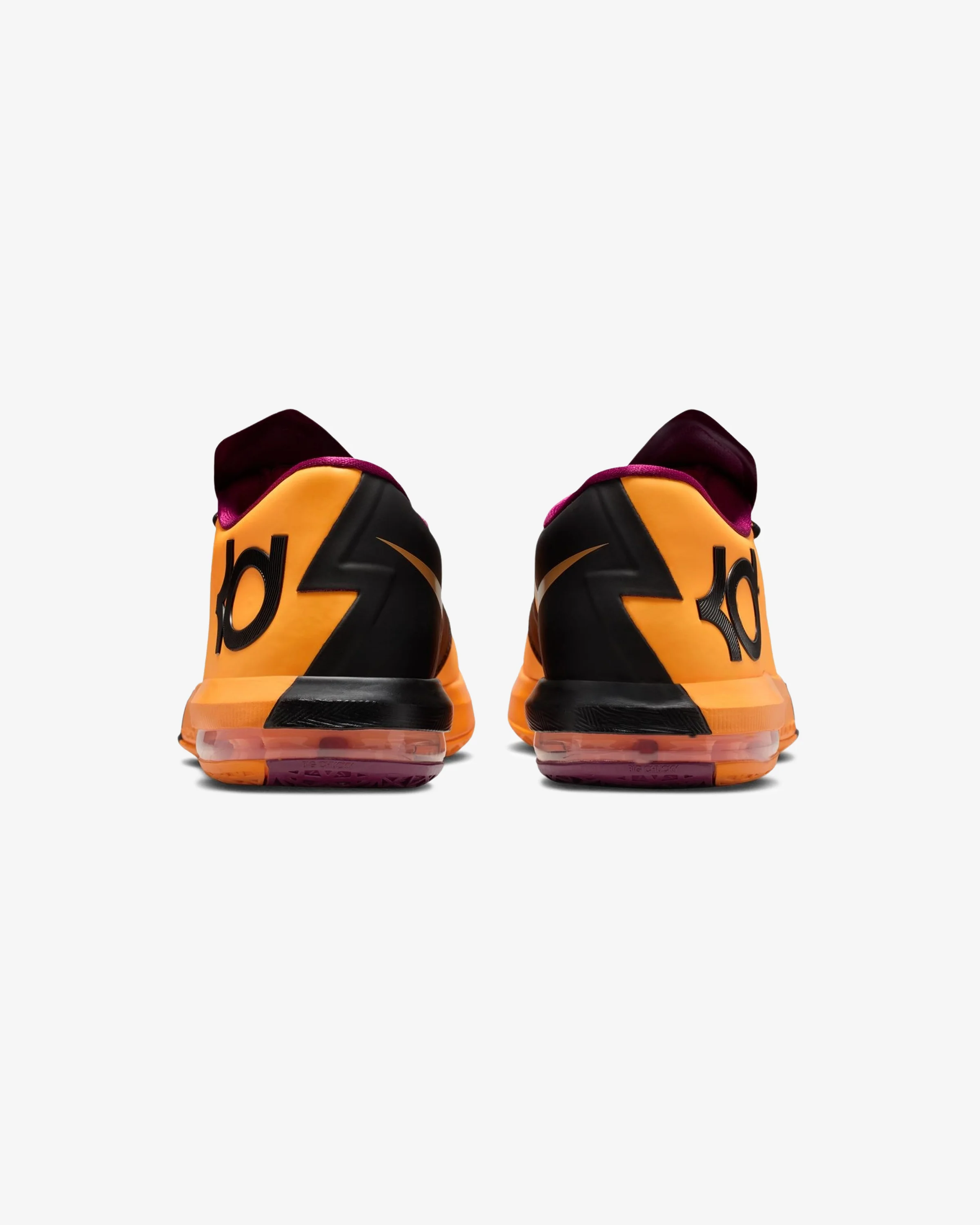 NIKE KD VI - LASER ORANGE/ RASPBERRY RED/ BLACK - Image 4