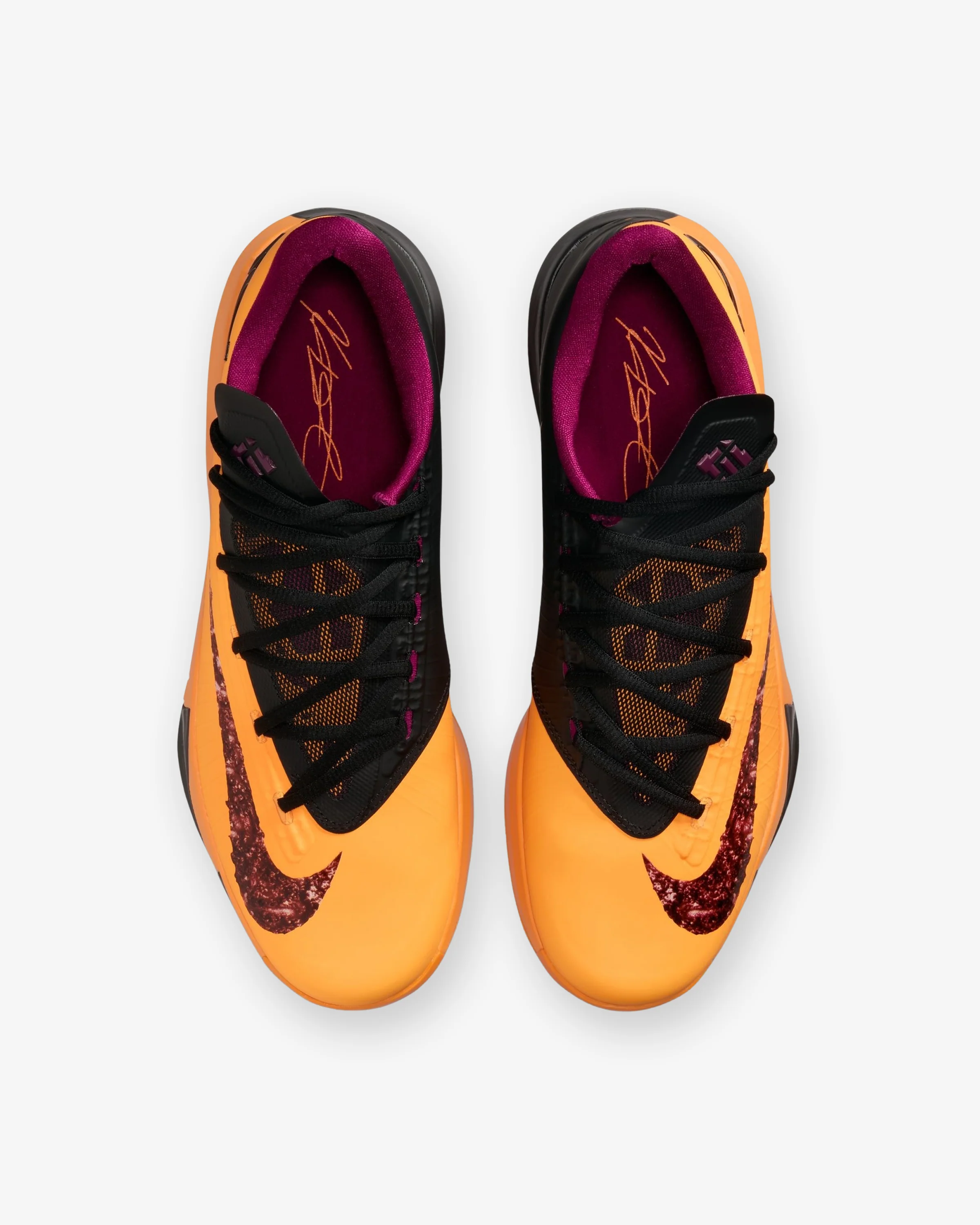 NIKE KD VI - LASER ORANGE/ RASPBERRY RED/ BLACK - Image 5