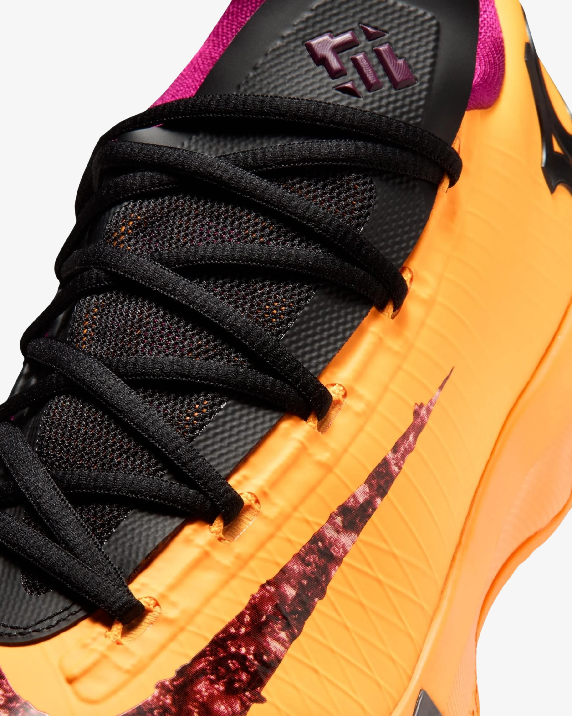 NIKE KD VI - LASER ORANGE/ RASPBERRY RED/ BLACK - Image 7