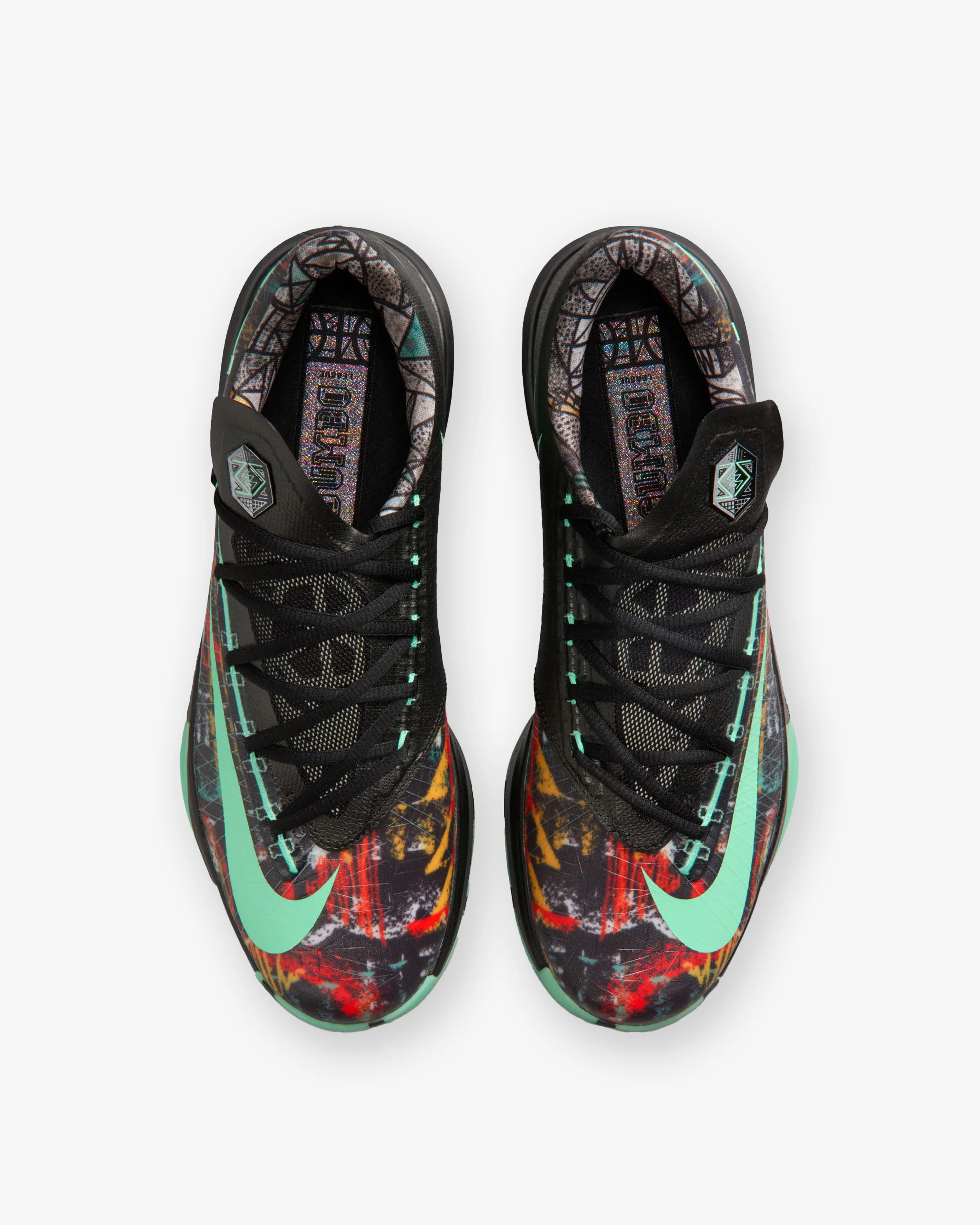 NIKE KD VI - MULTI-COLOR/ GREEN GLOW - Image 5