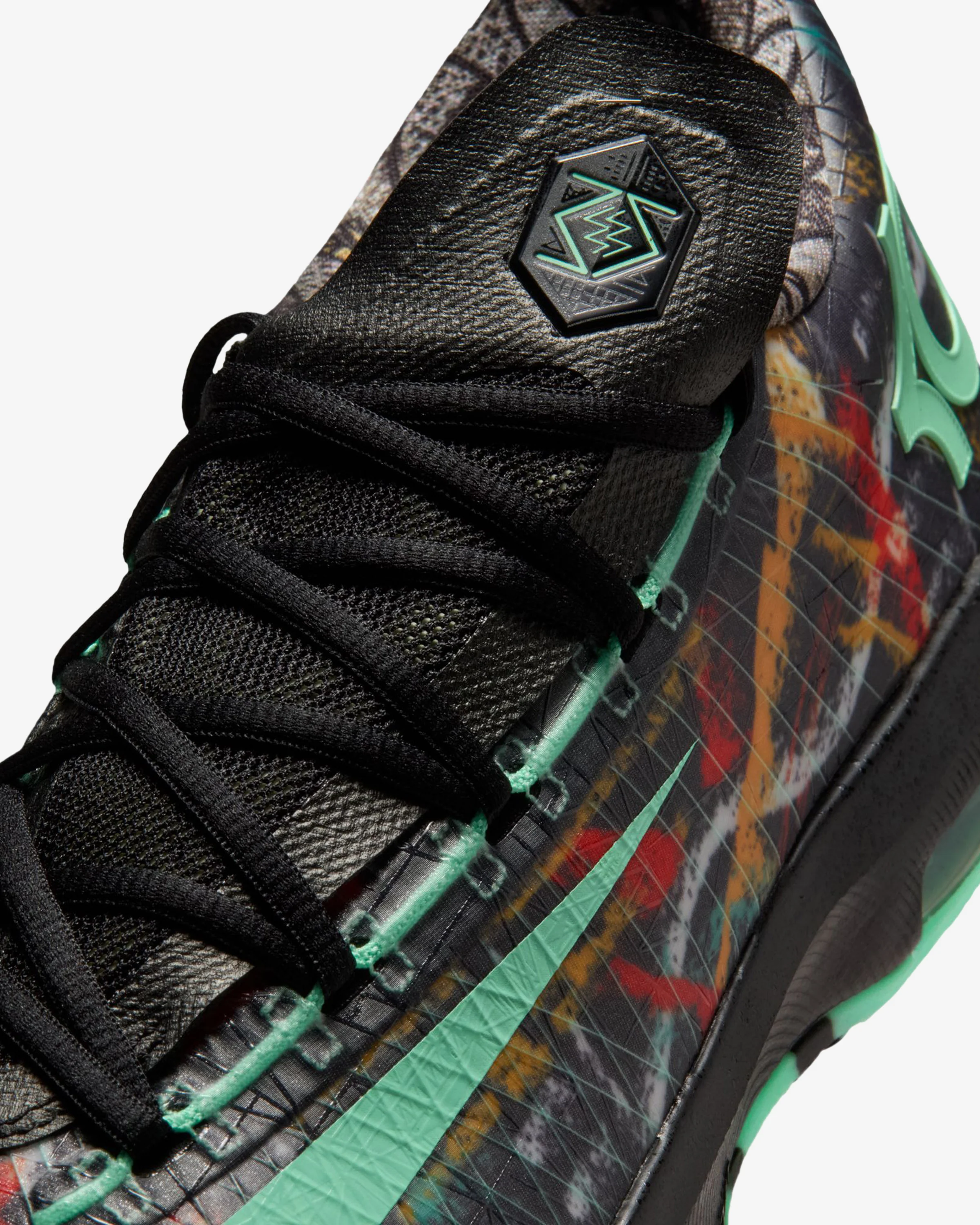 NIKE KD VI - MULTI-COLOR/ GREEN GLOW - Image 7