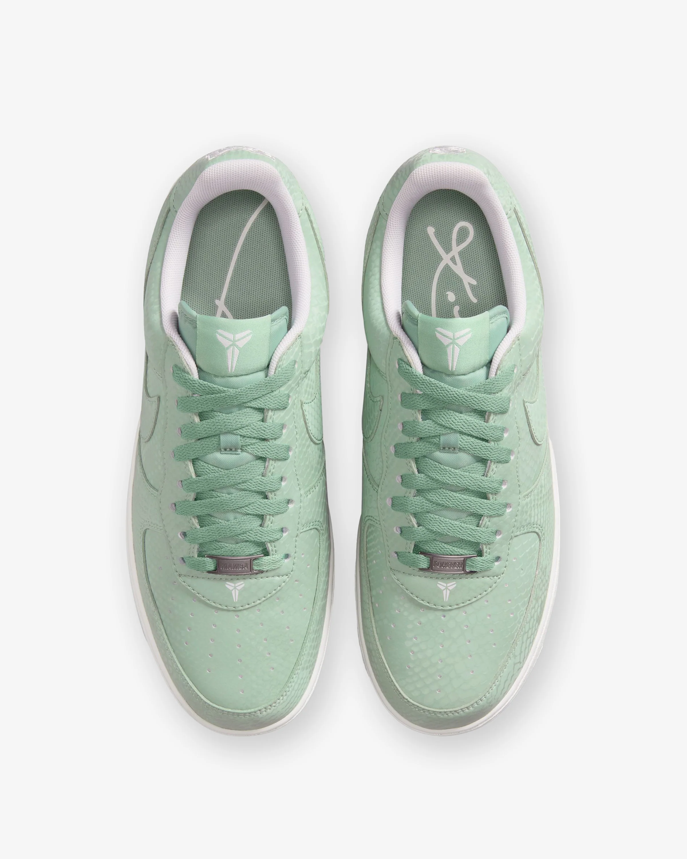 NIKE KOBE AIR FORCE 1 LOW - STEAM/ SUMMIT WHITE - Image 4