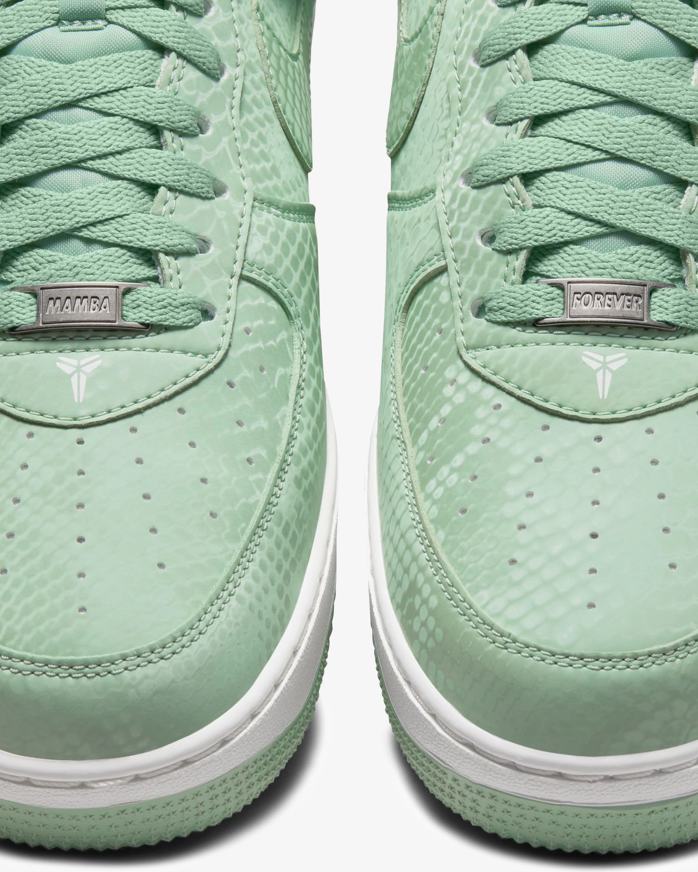 NIKE KOBE AIR FORCE 1 LOW - STEAM/ SUMMIT WHITE - Image 8
