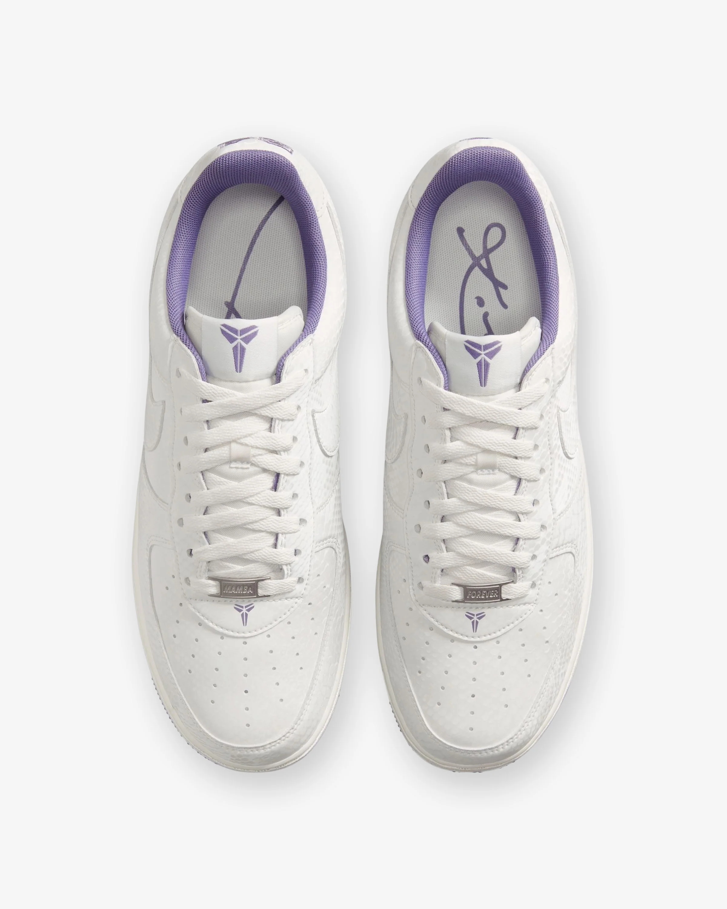 NIKE KOBE AIR FORCE 1 LOW - SUMMIT WHITE/ DAYBREAK - Image 4