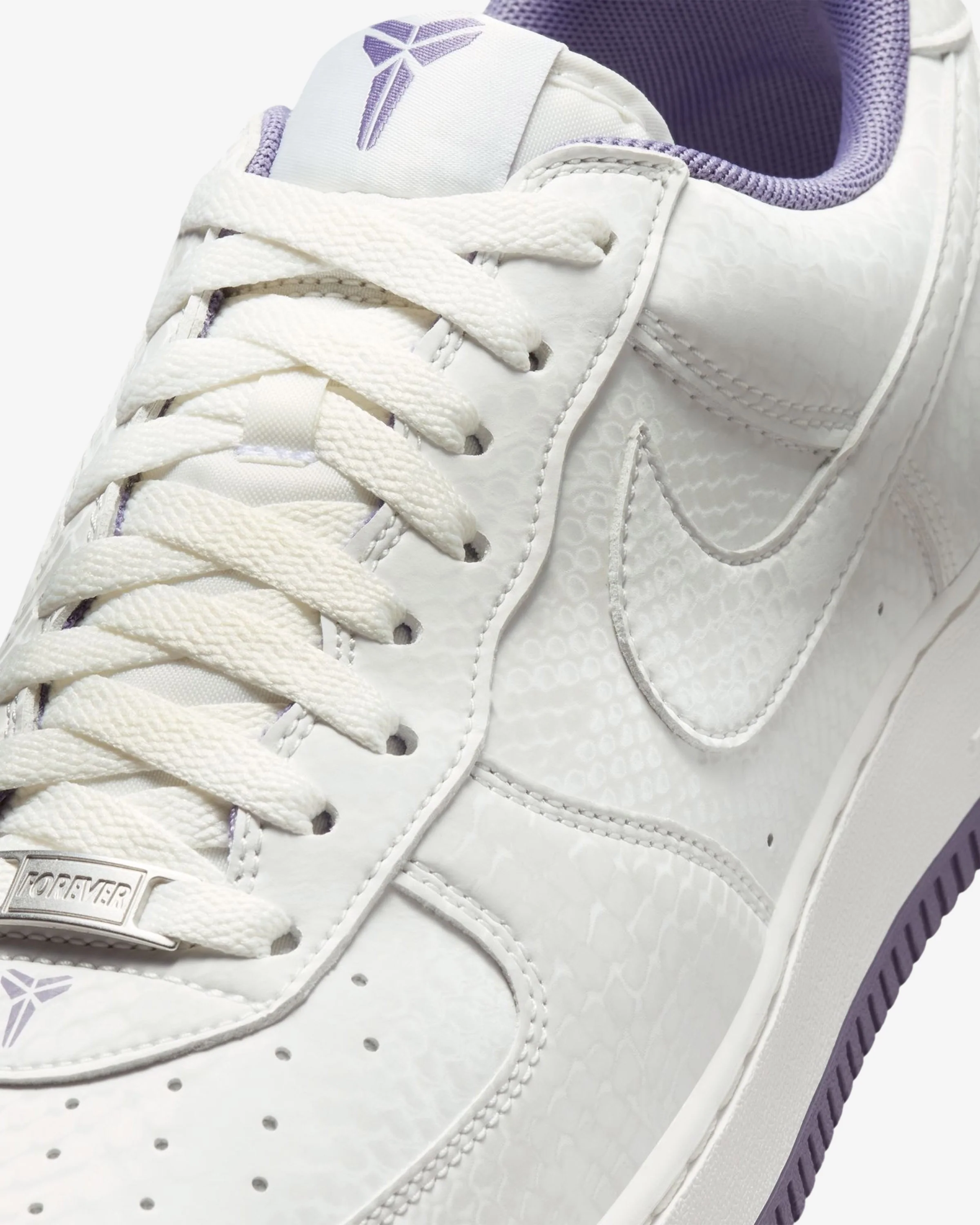 NIKE KOBE AIR FORCE 1 LOW - SUMMIT WHITE/ DAYBREAK - Image 6