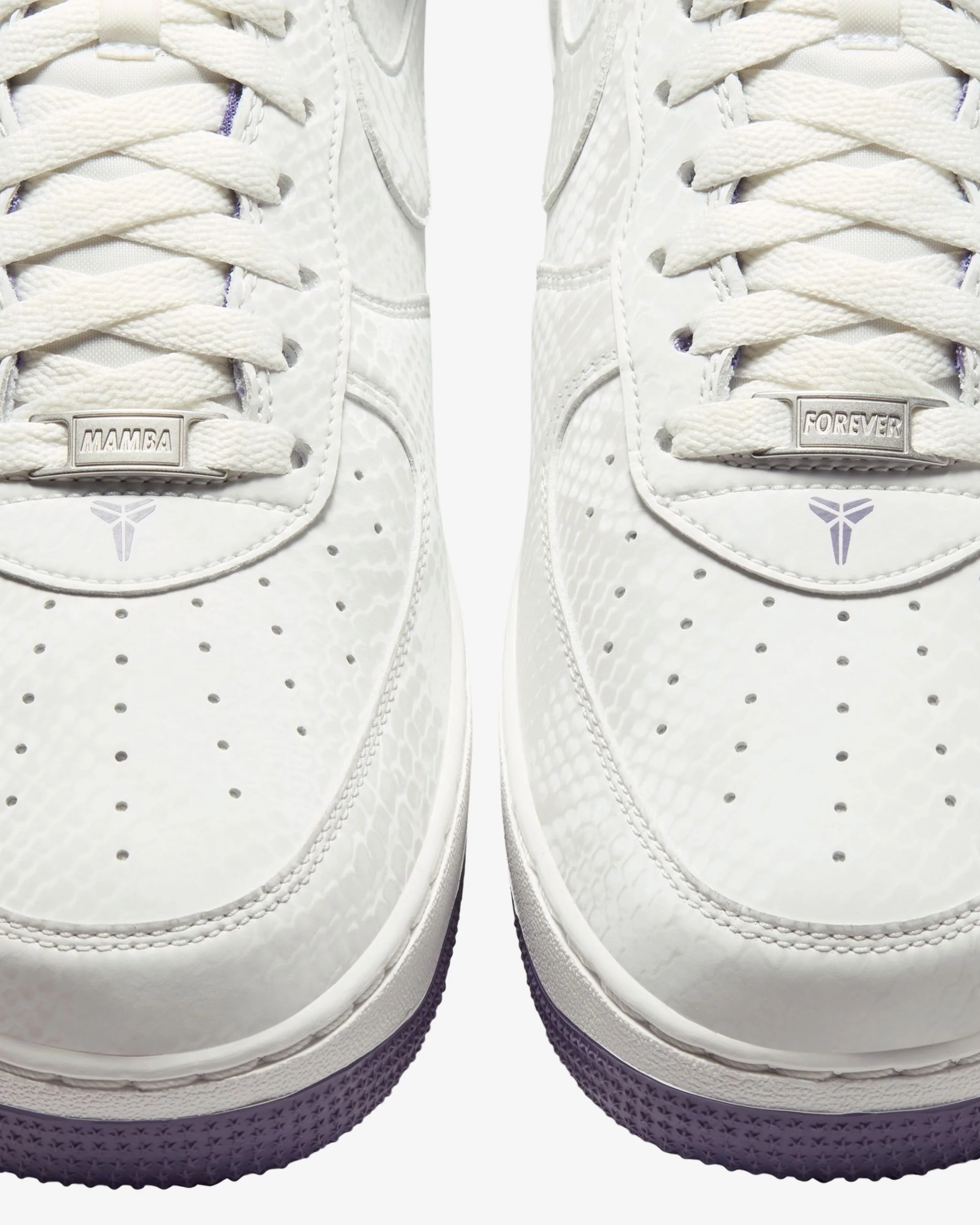 NIKE KOBE AIR FORCE 1 LOW - SUMMIT WHITE/ DAYBREAK - Image 8