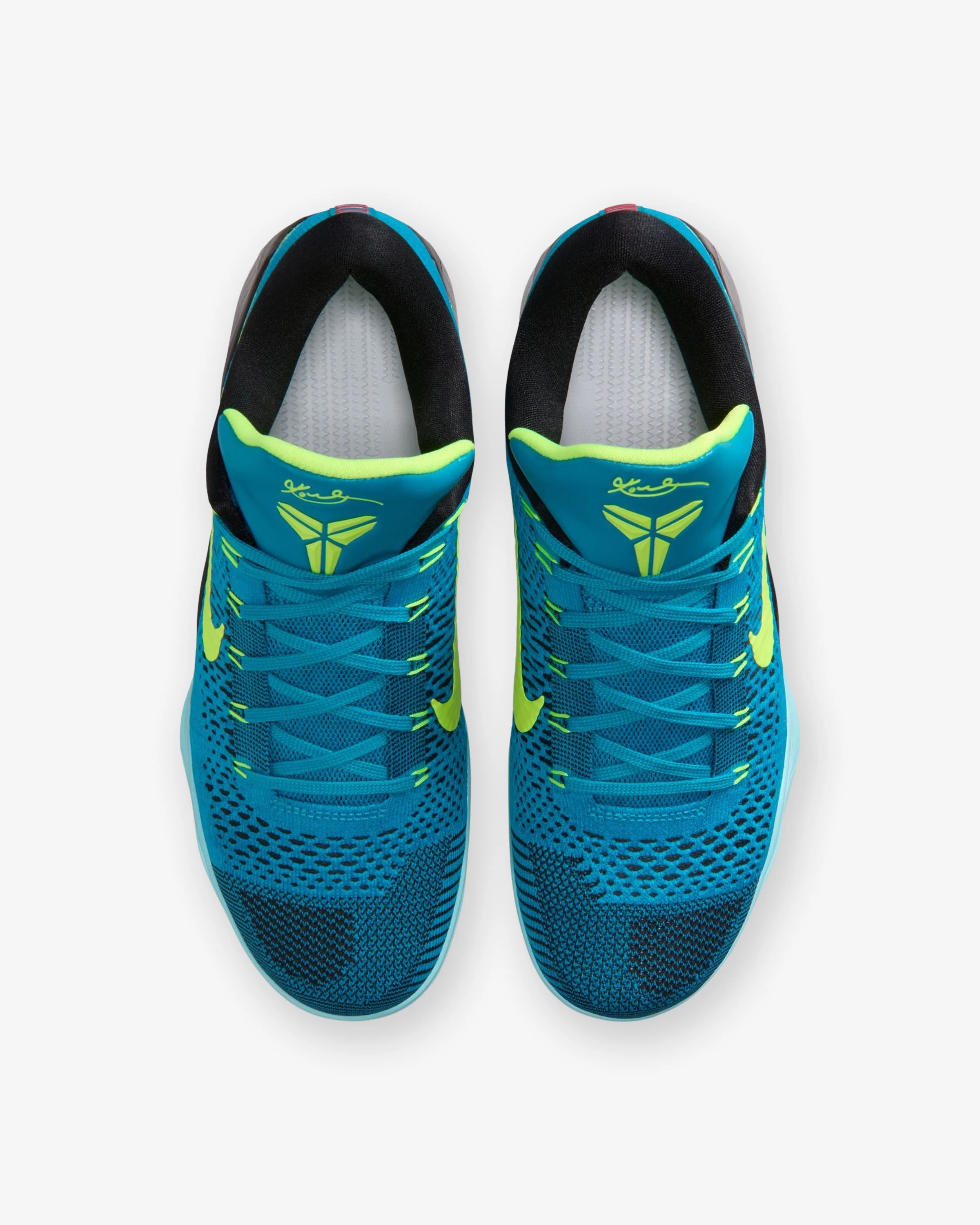 NIKE KOBE IX ELITE LOW PROTRO - NEOTURQ/ VOLT - Image 4