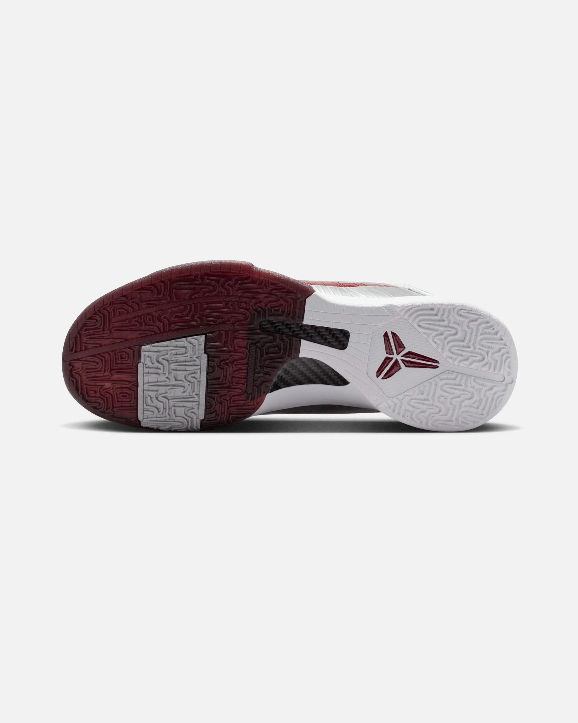 NIKE KOBE V PROTRO - METALLICSILVER/ TEAMRED/ WHITE - Image 6
