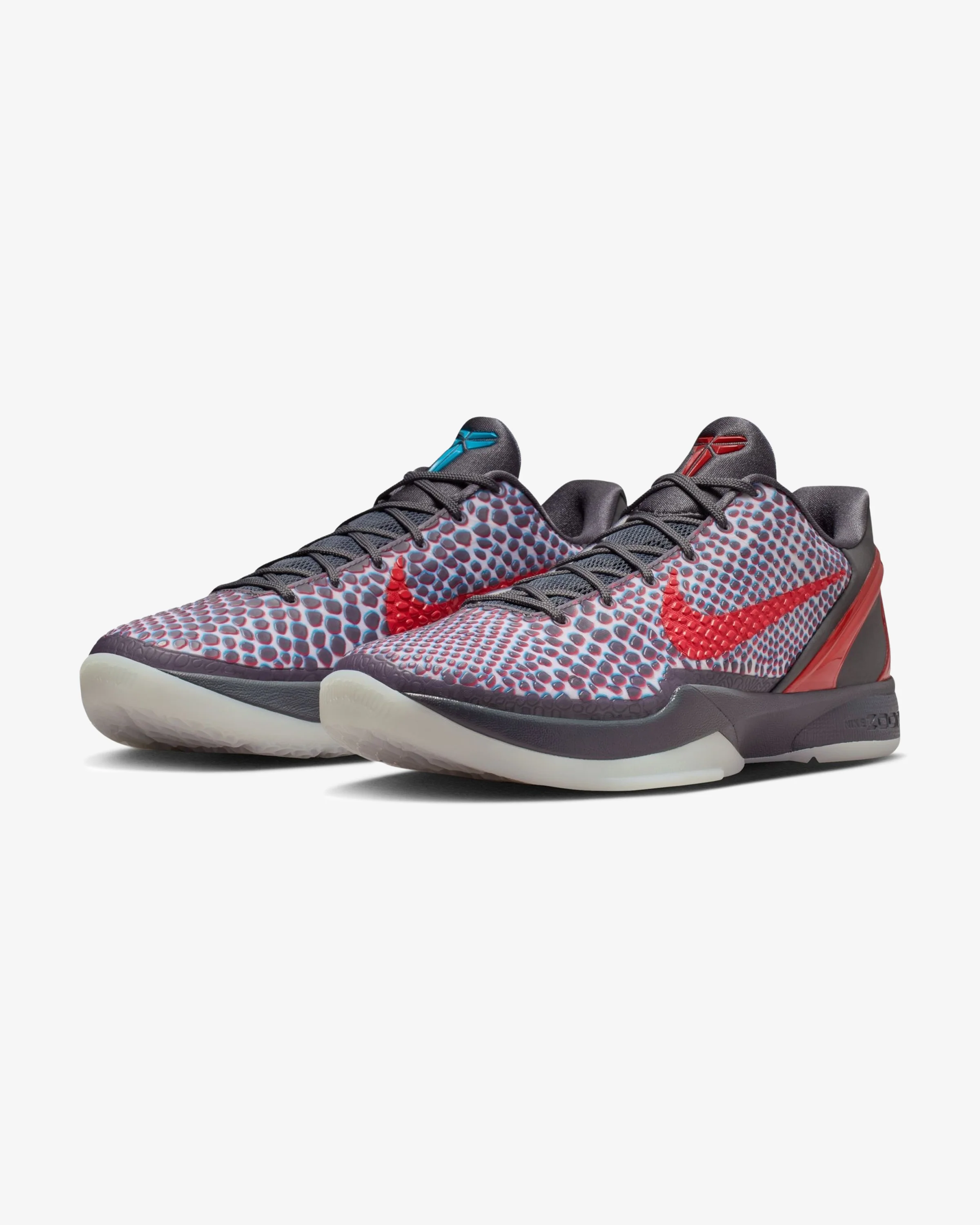 NIKE KOBE VI PROTRO - DARK GREY/ CHLORINE BLUE