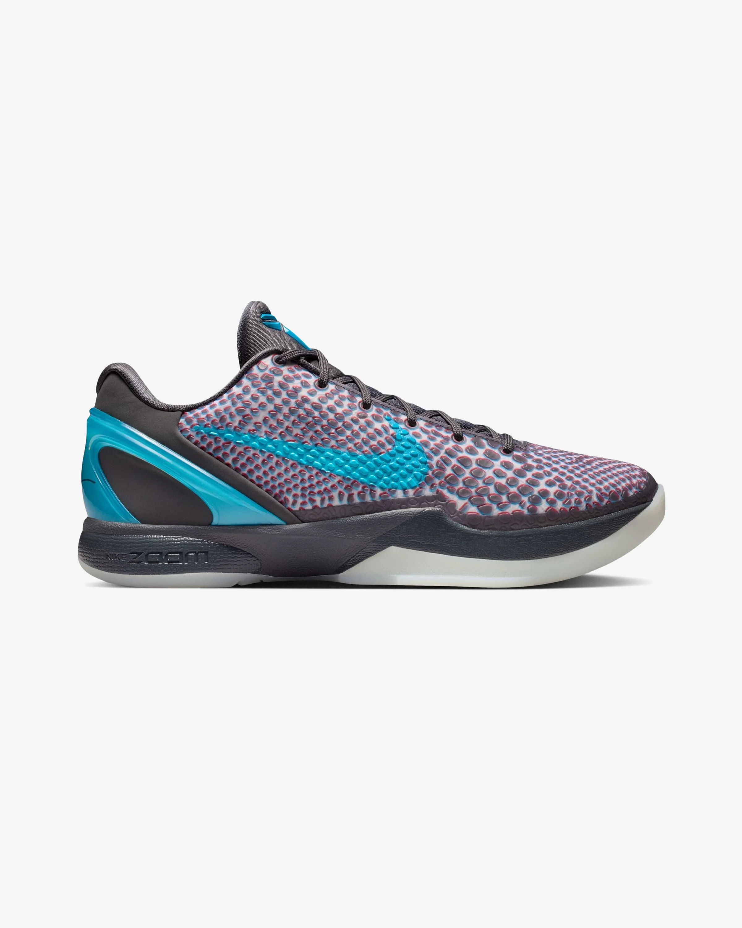 NIKE KOBE VI PROTRO - DARK GREY/ CHLORINE BLUE - Image 3